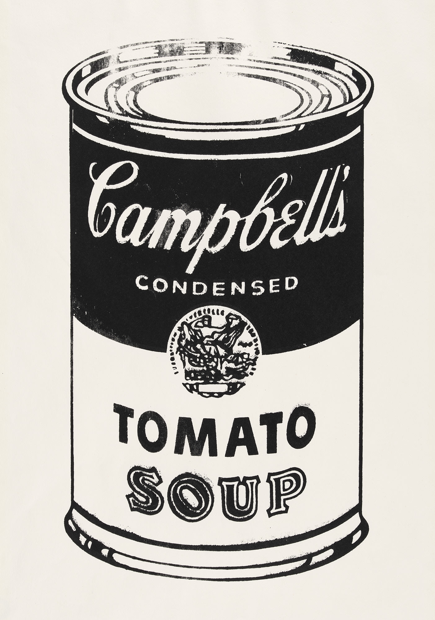 <p><strong>ANDY WARHOL</strong> <em>Campbell's Soup Can (Tomato),</em> circa 1978</p>