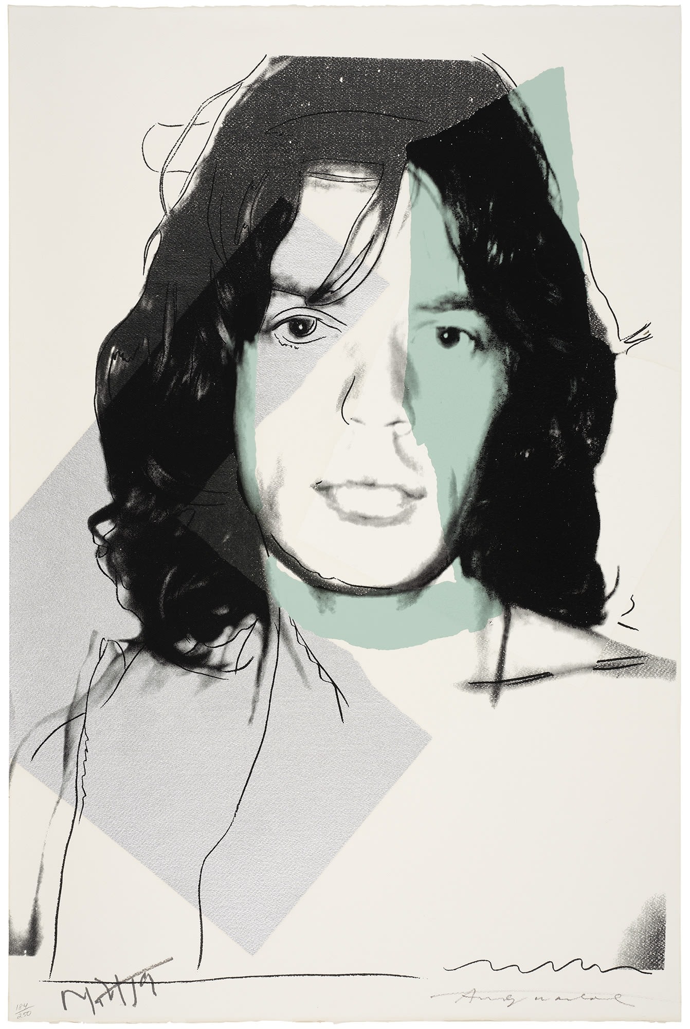 <p><strong>ANDY WARHOL</strong> <em>Mick Jagger (F. & S. 138), </em>1975</p>