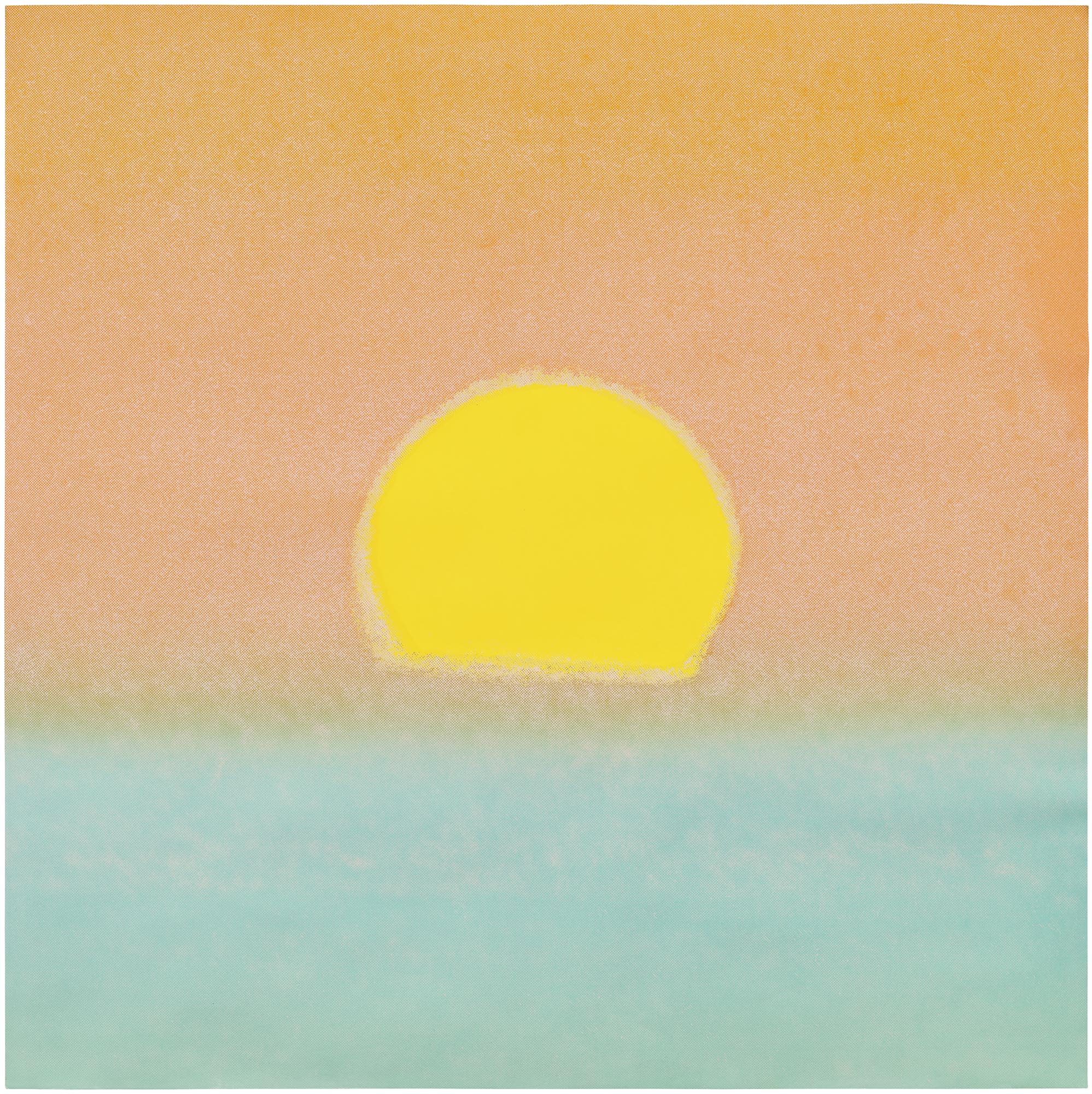 <p><strong>ANDY WARHOL</strong> <em>Sunset (see F. & S. 85-88),</em> 1972</p>
