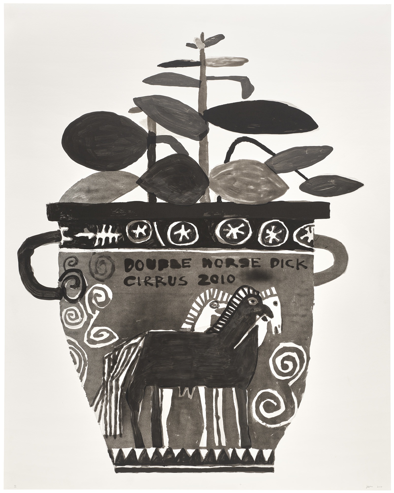 <p><strong>JONAS WOOD</strong> <em>Untitled,</em> $6,000-8,000</p>
