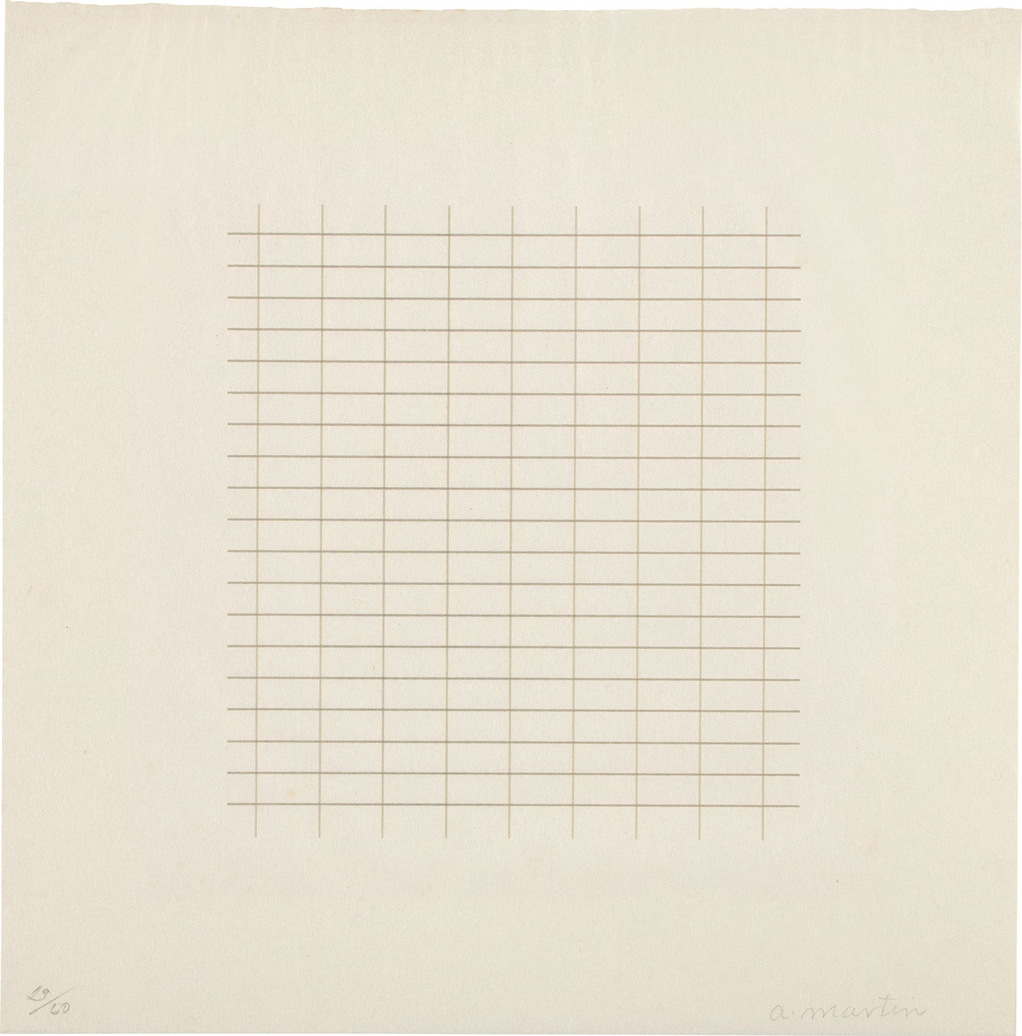 【AGNES MARTIN】 Agnes Marten - Women Painters who Influenced Margaret Lockwood