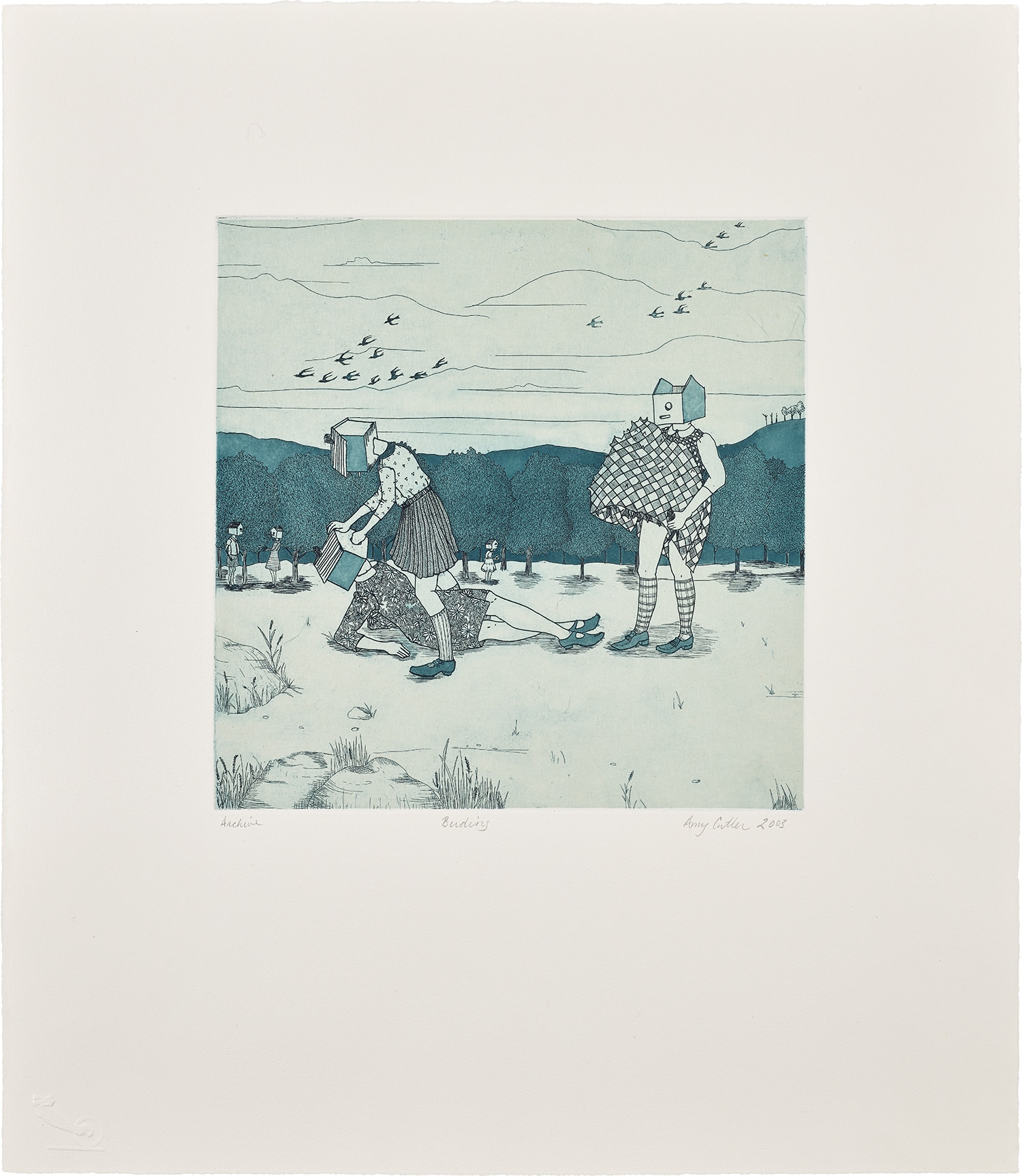 Amy Cutler Works from the Lower East Side Printshop Archives