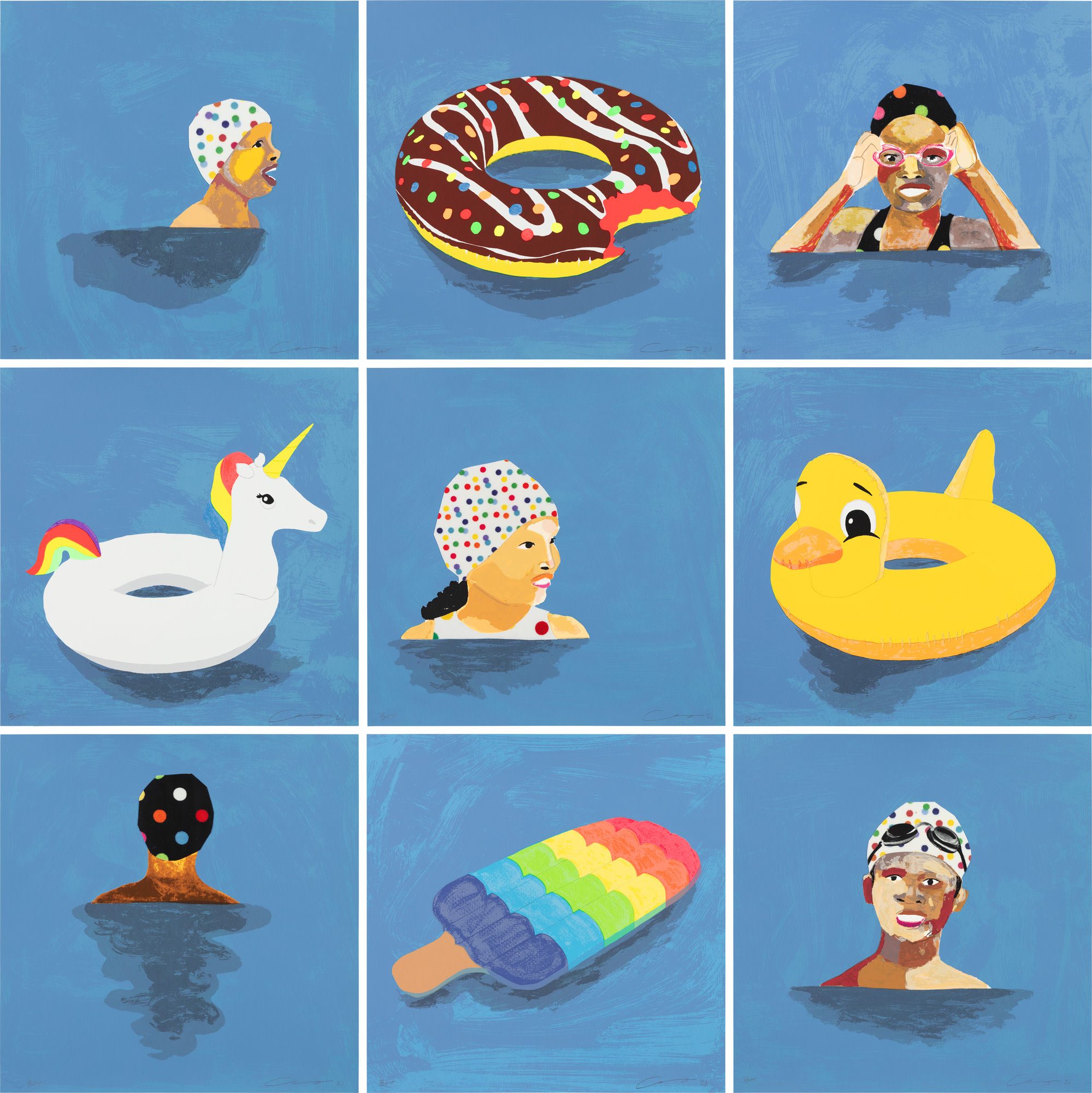 <p><strong>DERRICK ADAMS</strong> <em>How I Spent My Summer,</em> 2021</p>