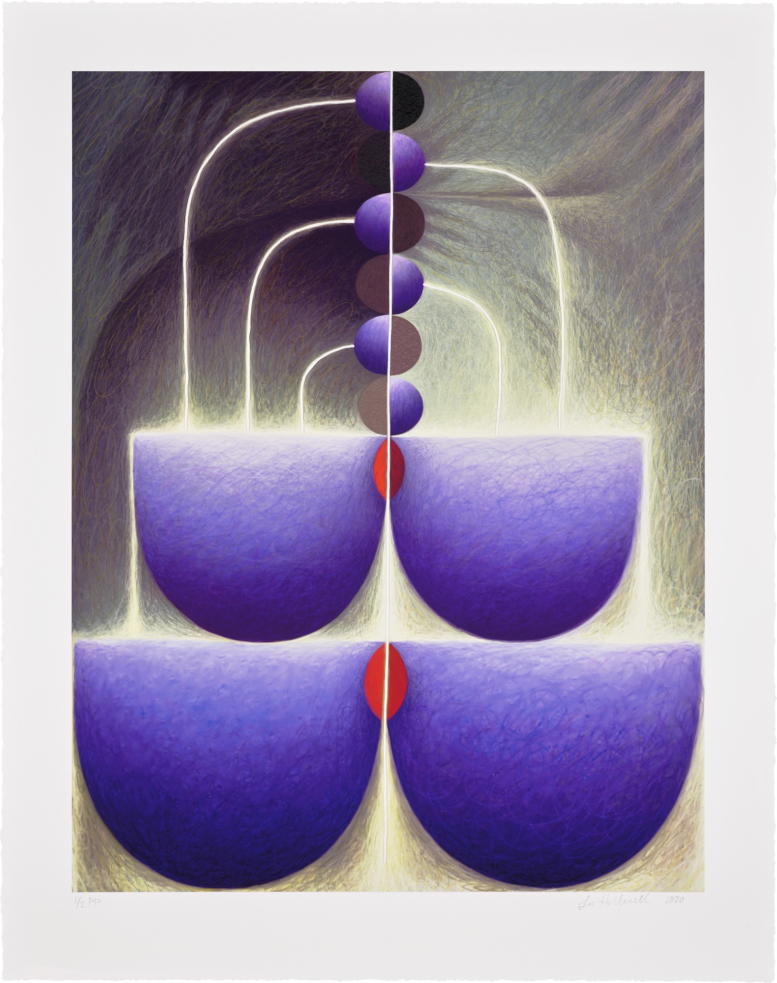 <p><strong>LOIE HOLLOWELL</strong> <em>Milk Fountain, </em>2020</p>