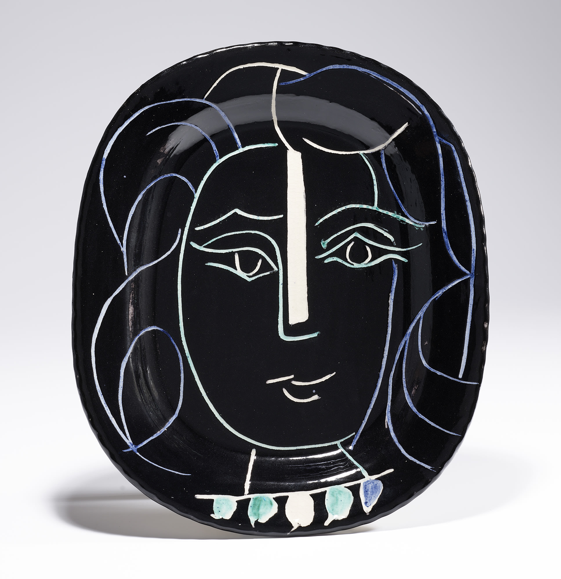 <p><strong>PABLO PICASSO</strong> <em>Visage de femme (Woman's Face) (A.R. 220), </em>1953</p>