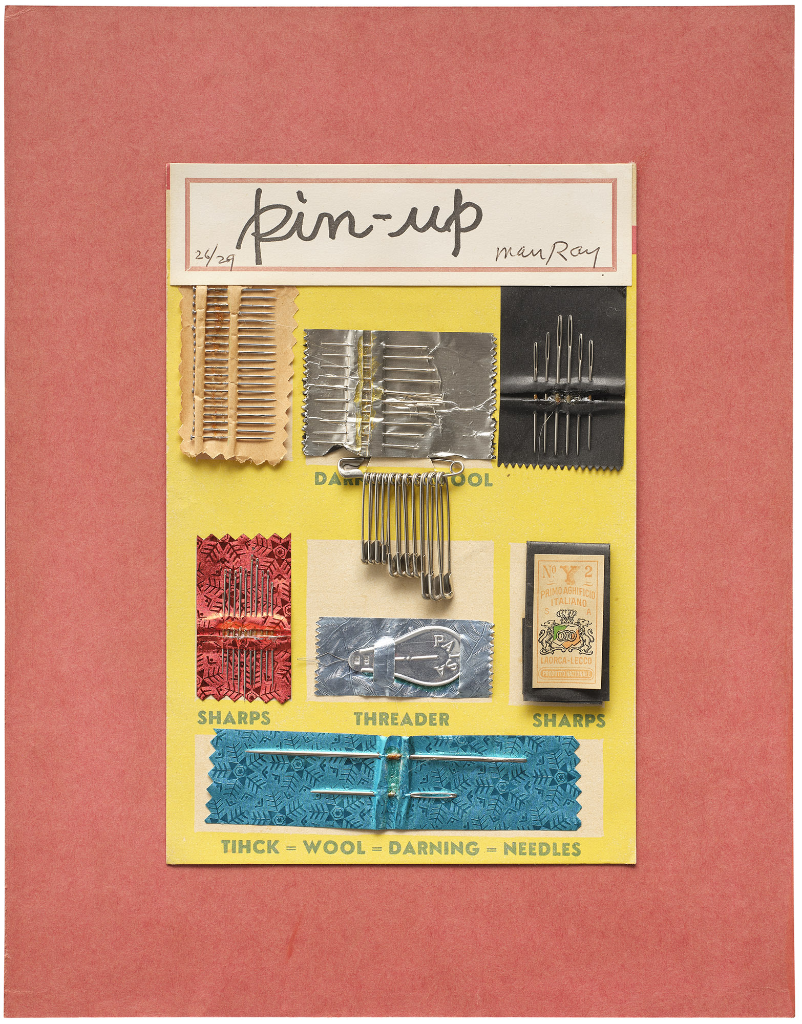 <p><strong>MAN RAY</strong> <em>Pin-up,</em> $6,000-8,000</p>
