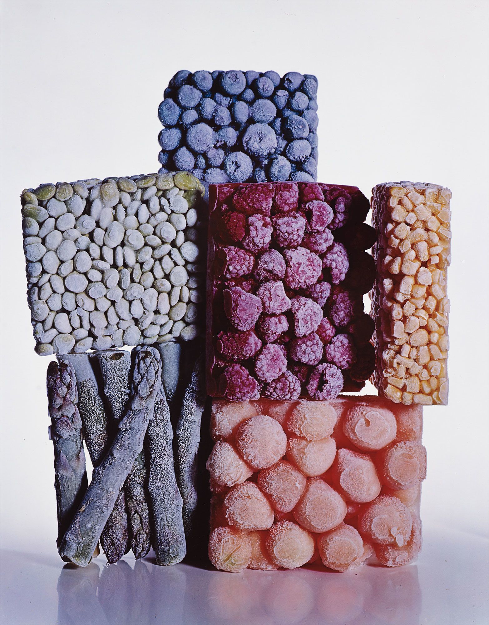 <b>IRVING PENN</b> <i>Frozen Foods, New York,</i> 1977