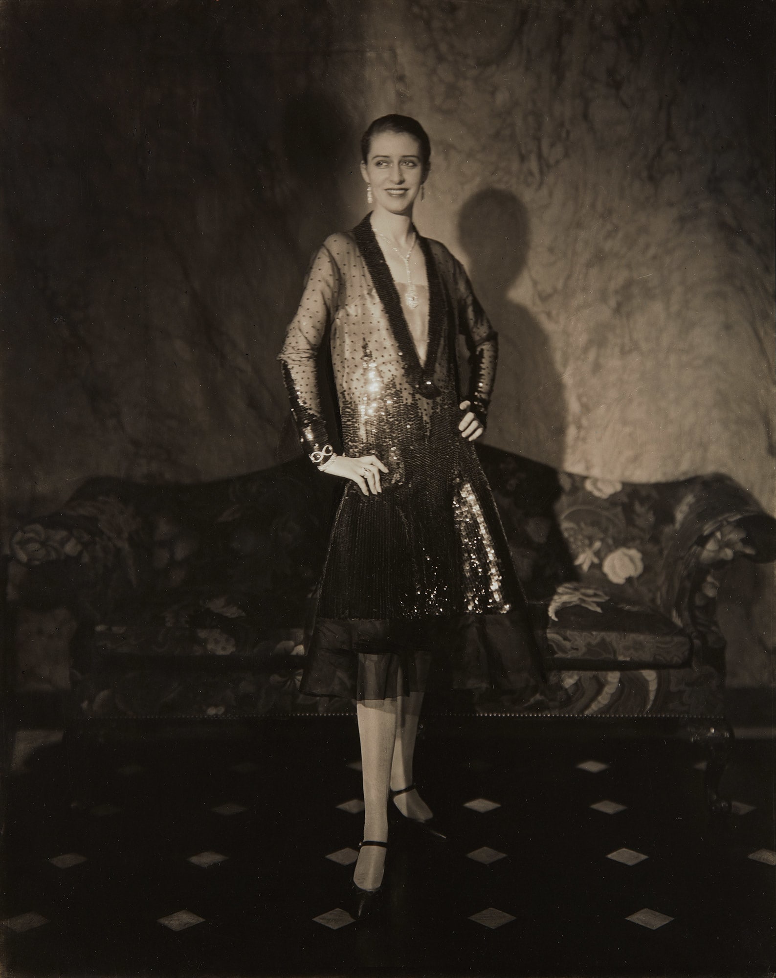 <b>EDWARD STEICHEN </b><i>Ch&#233;ruit Gown (Marion Morehouse) (Mrs. E.E. Cummings)</i>, 1927