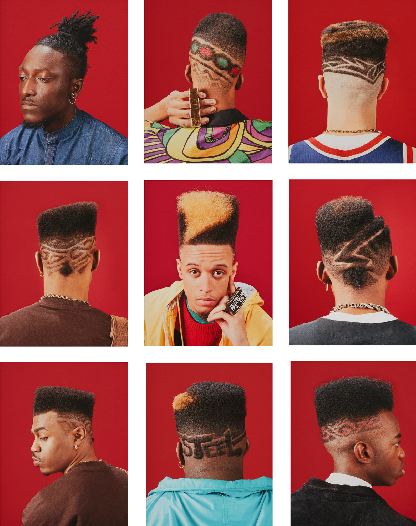 <p><strong>AWOL ERIZKU</strong> <em>Heads</em>, 2013 (Nine prints)</p>