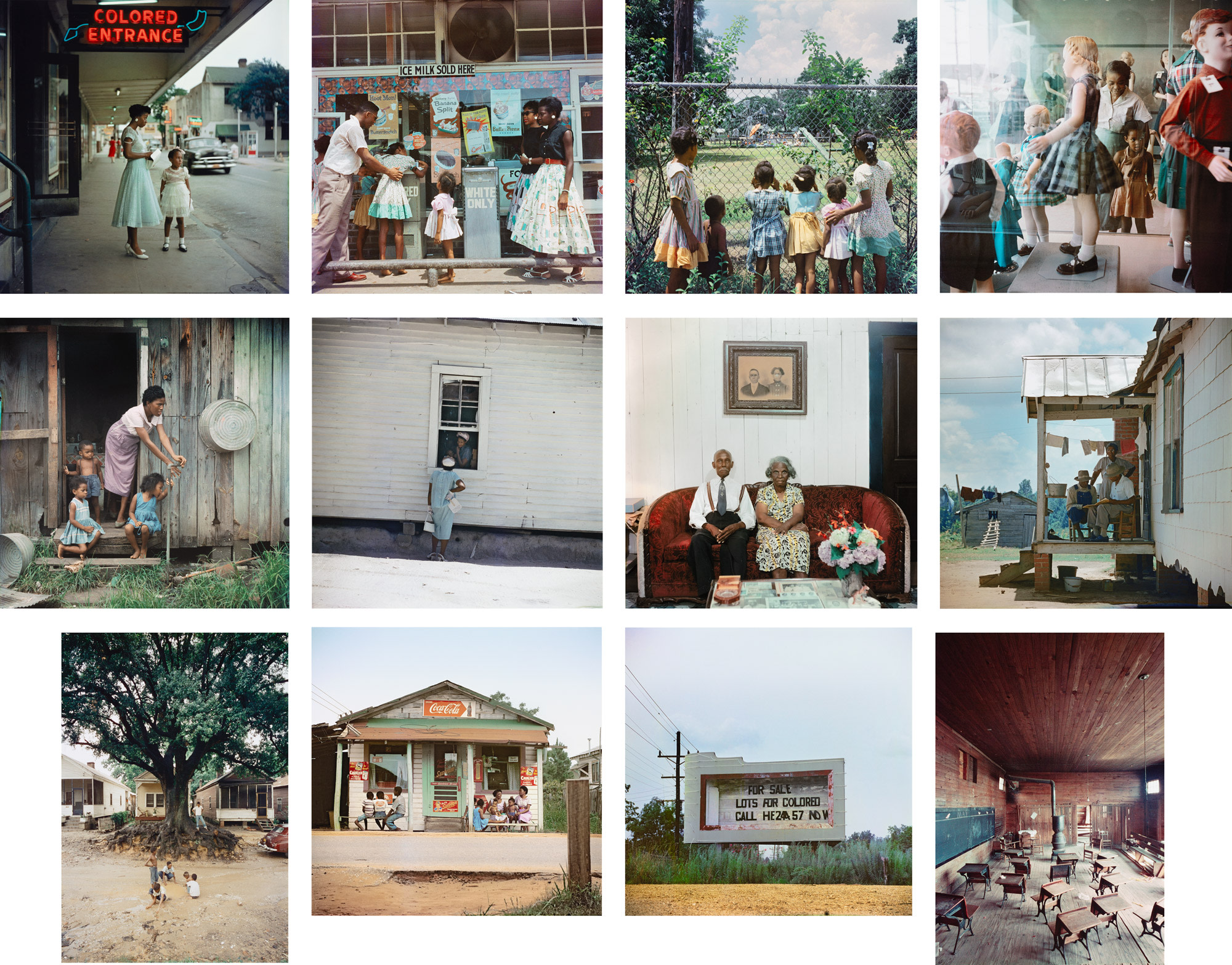 <p><strong>GORDON PARKS</strong> <em>Segregation Story</em>, 1956 (Twelve prints)</p>