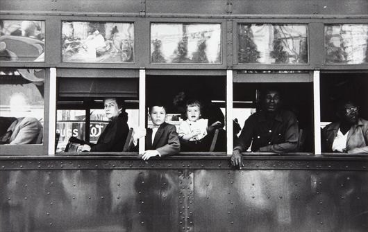 <b>ROBERT FRANK</b><i> Trolley, New Orleans</i>, 1955-1956