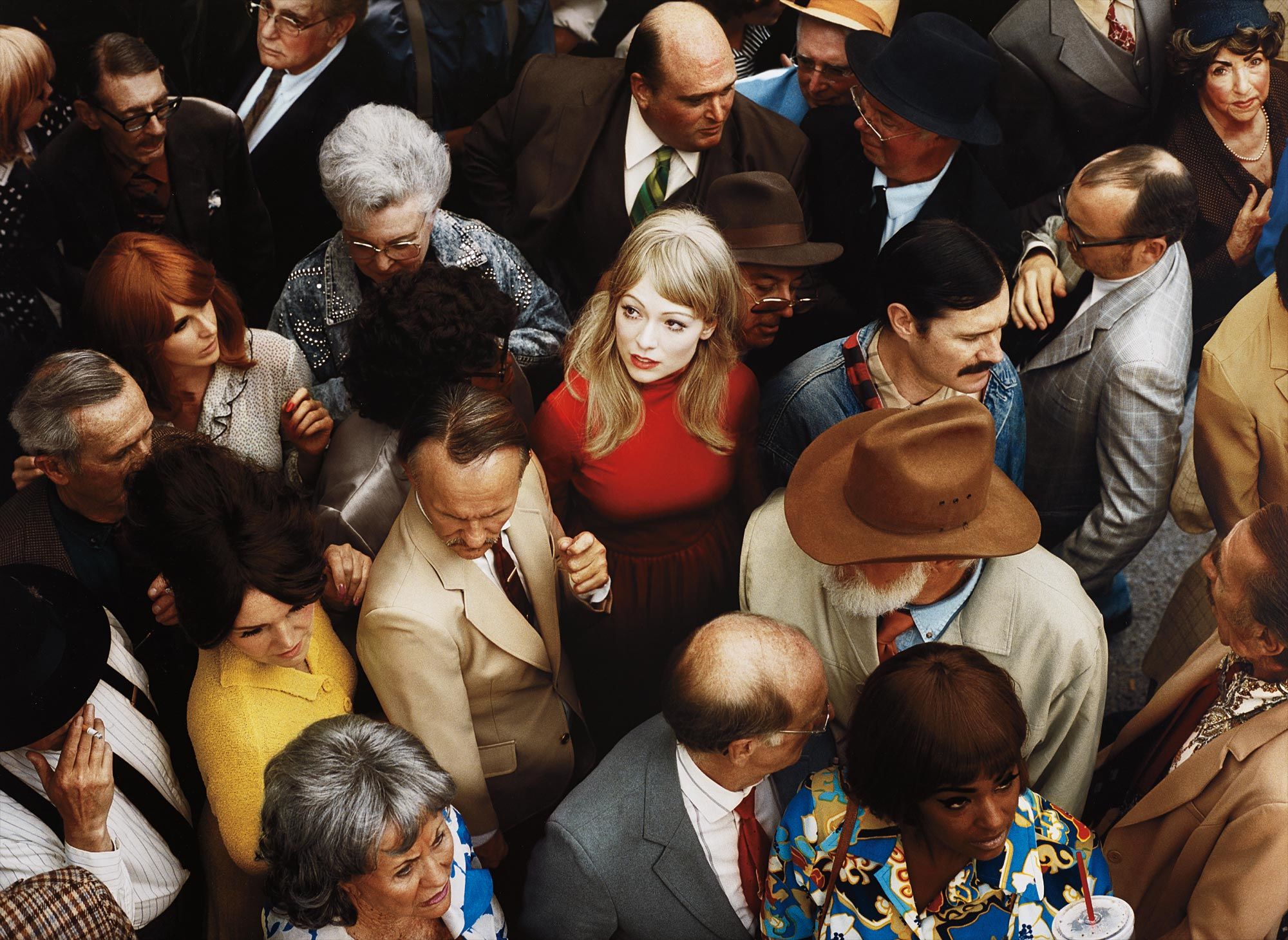 <b>ALEX PRAGER</b> <i>Crowd #2 (Emma)</i>, 2012