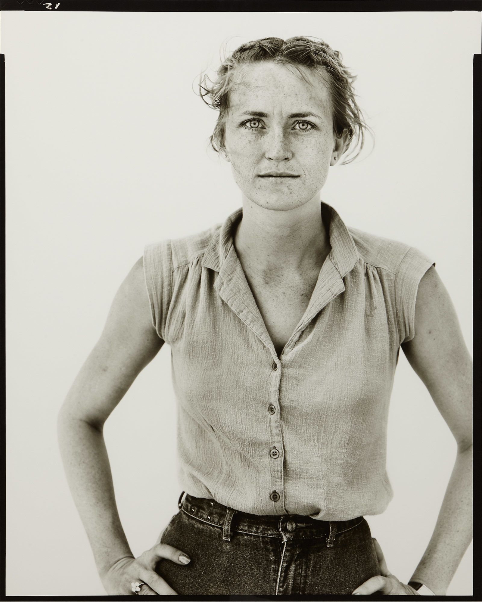 <b>RICHARD AVEDON</b> <i>Peggy Daniels, cashier, Giddings, TX, May 7,</i> 1981