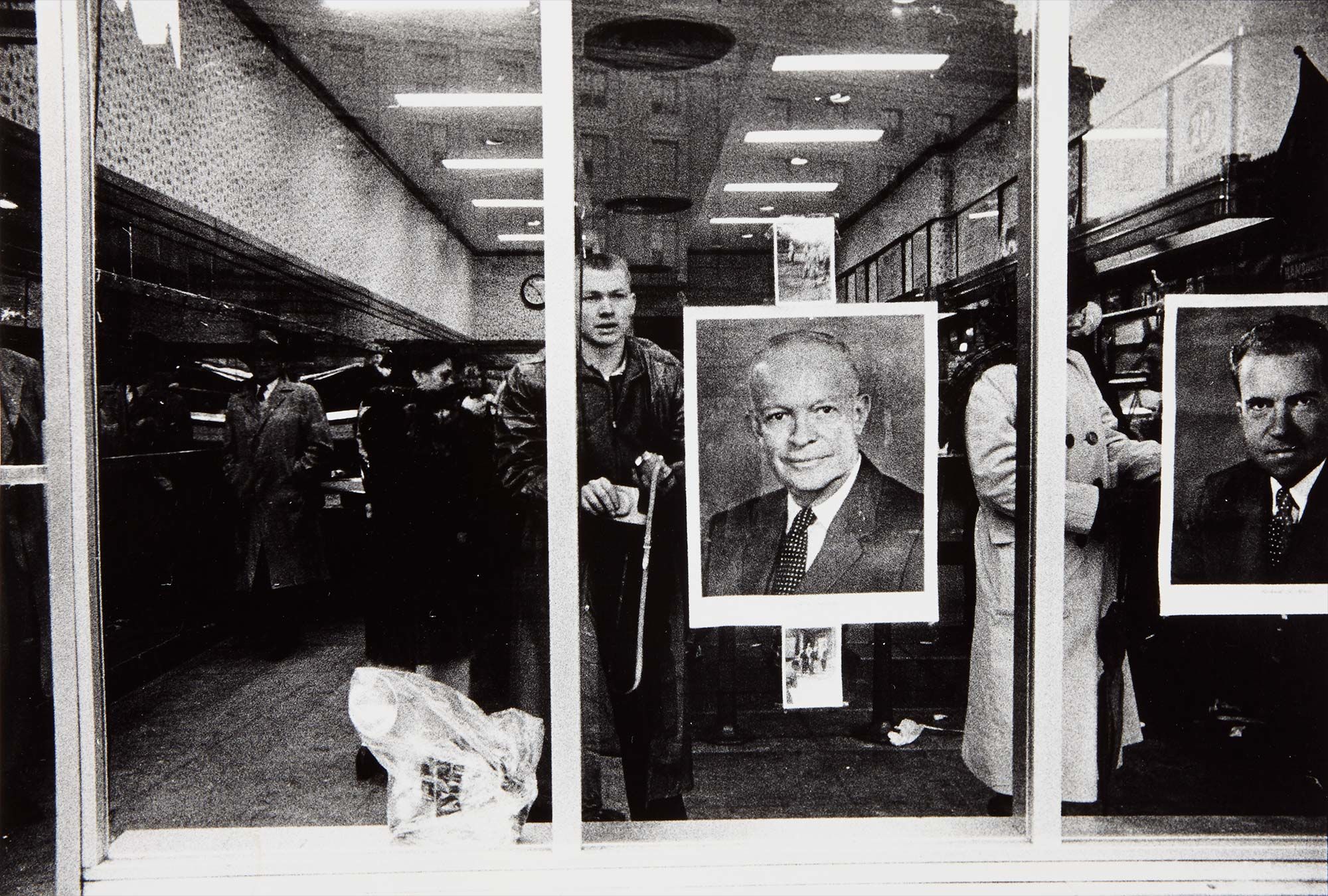 <b>ROBERT FRANK</b> <i>Inauguration Day (Pennsylvania Avenue, Washington, D.C.),</i> 1957
