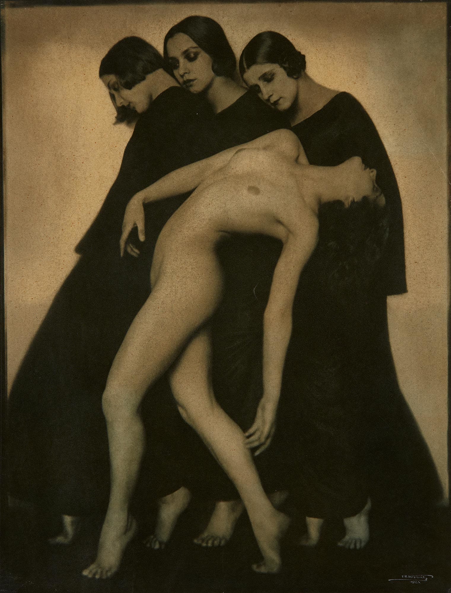 <b>RUDOLF KOPPITZ</b> <i>Bewegungsstudie (Movement Study)</i>, 1924. The Enduring Image: Photographs from the Dr. Saul Unter Collection.