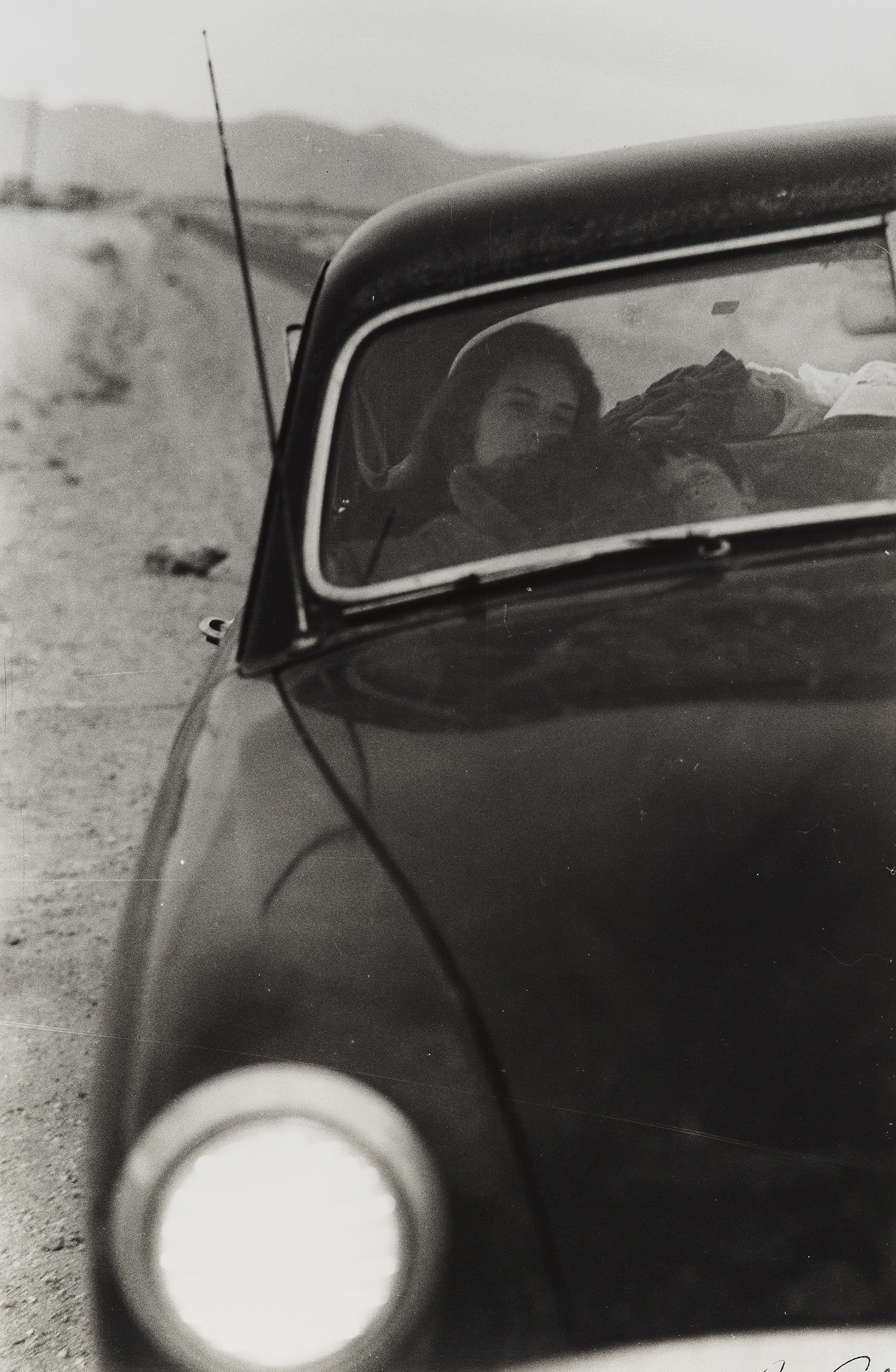 <p><strong>ROBERT FRANK</strong> <em>U.S.90, En Route to Del Rio, Texas</em>, 1955</p>