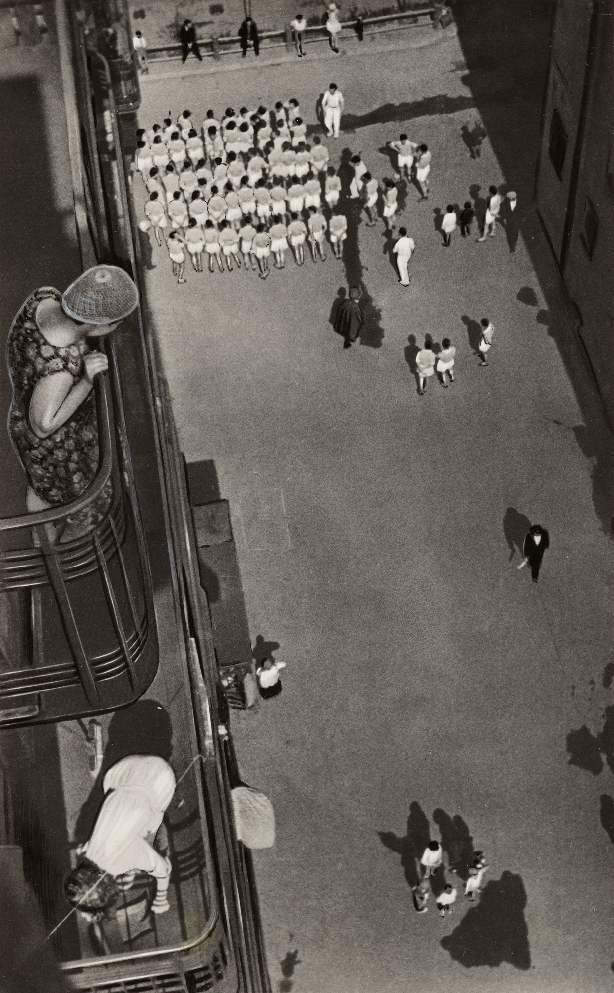 <p><strong>ALEXANDER RODCHENKO</strong> <em>Gathering for a Demonstration</em>, 1928</p>