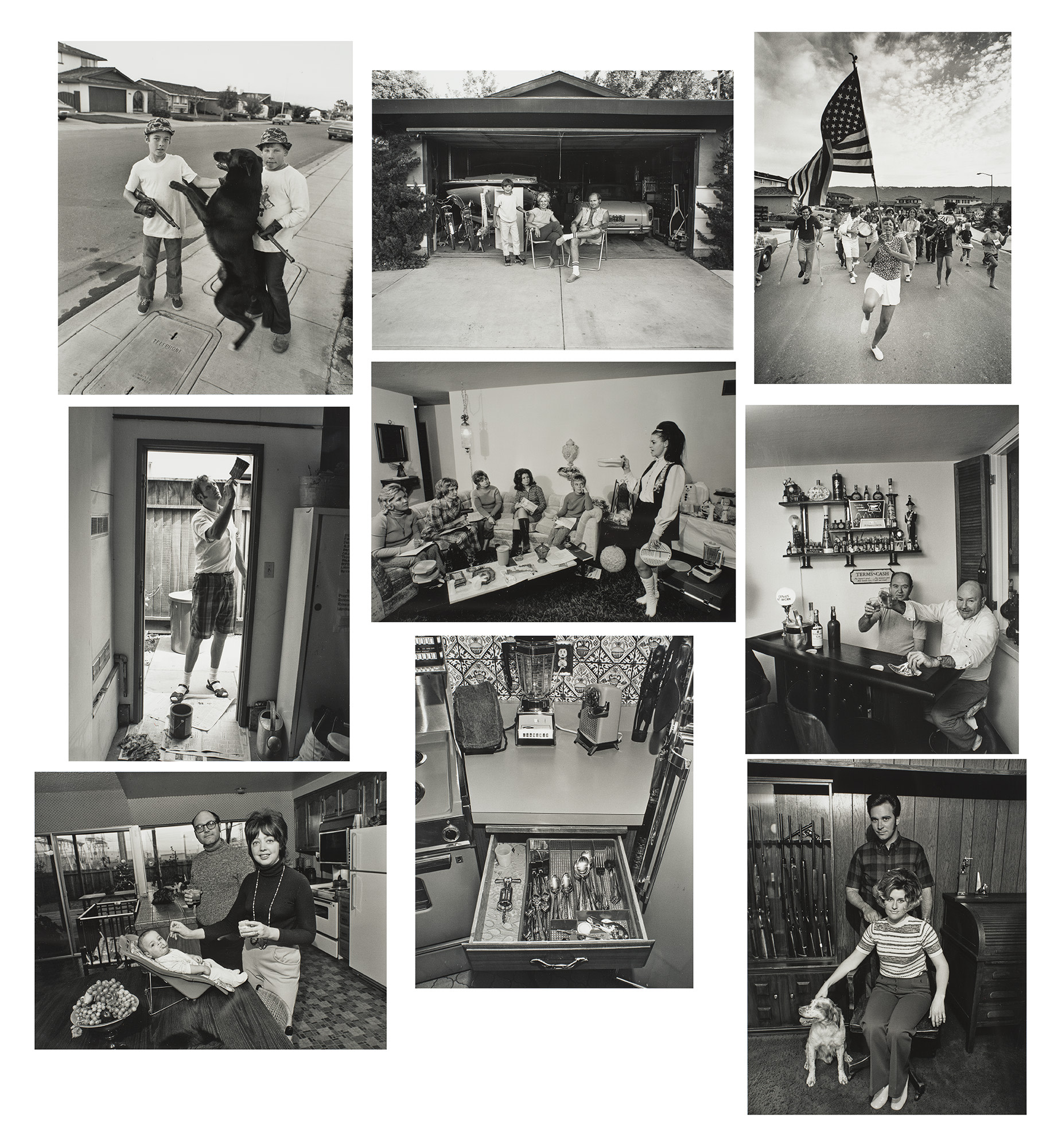 <p><strong>BILL OWENS</strong> <em>Suburbia,</em> 1970-1972</p>