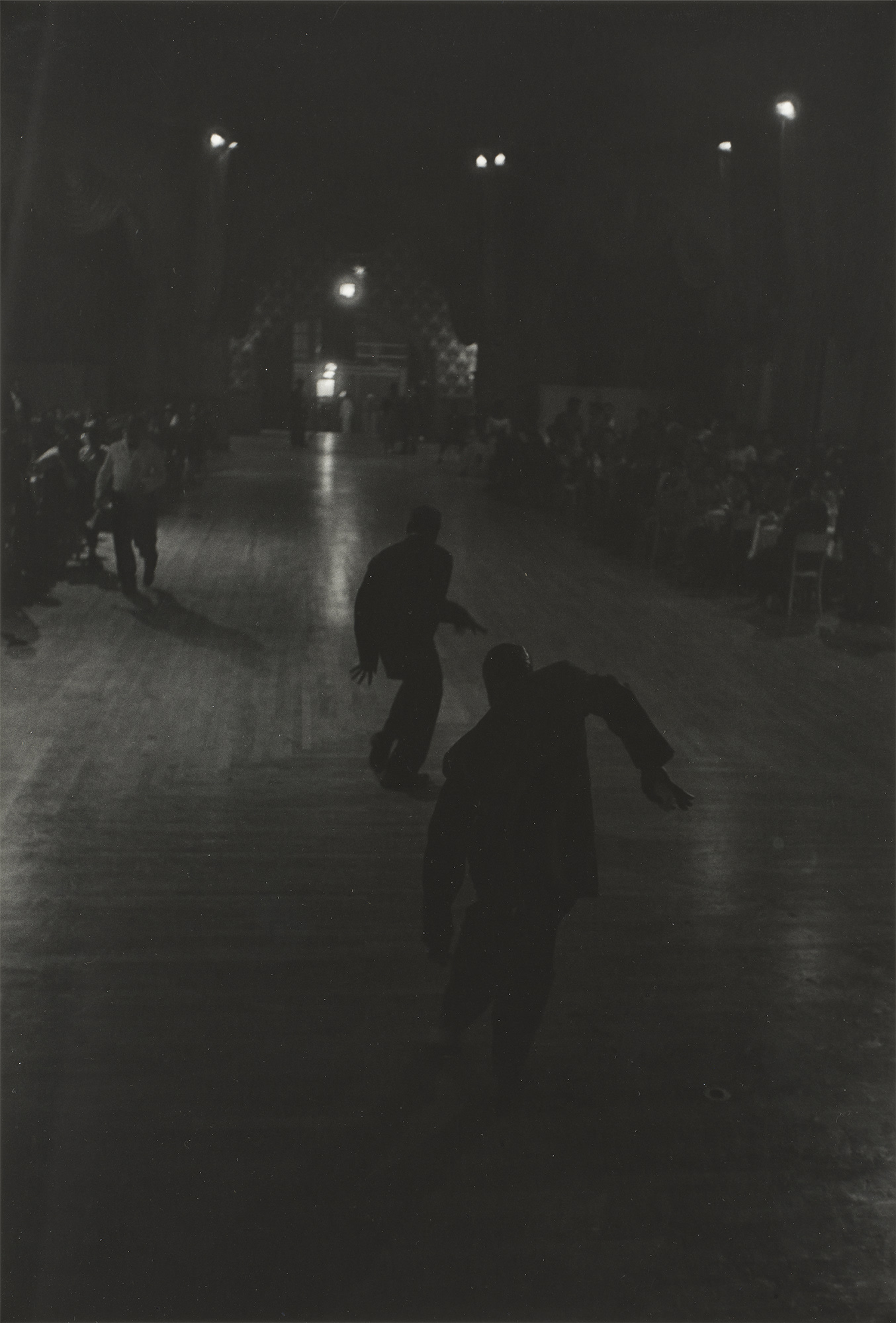 <p><strong>ROY DECARAVA</strong> <em>Dancers,</em> 1956</p>