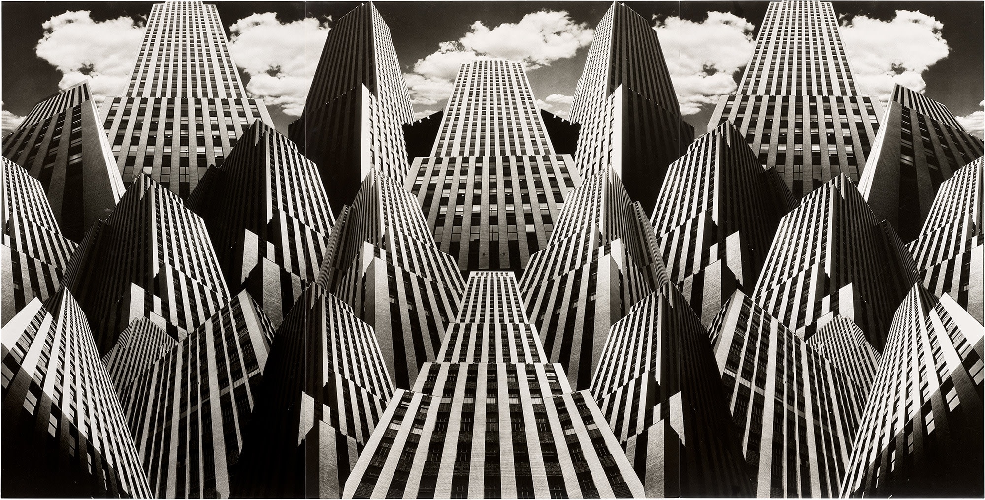 <p><strong>THURMAN ROTAN </strong><em>Skyscrapers</em>, 1932</p>
