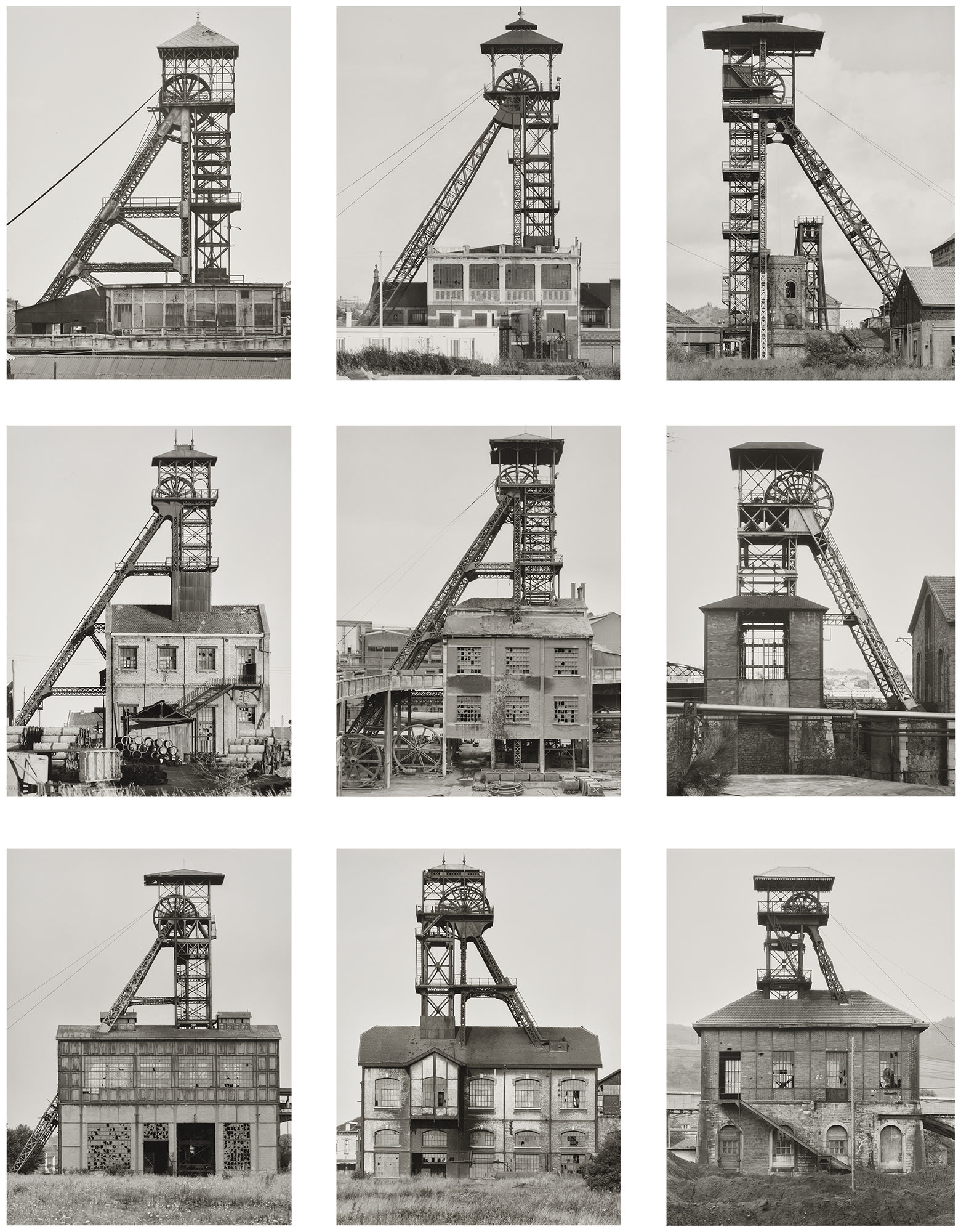 <p><strong>BERND AND HILLA BECHER</strong> <em>Winding Towers,</em> $100,000&ndash;150,000</p>
