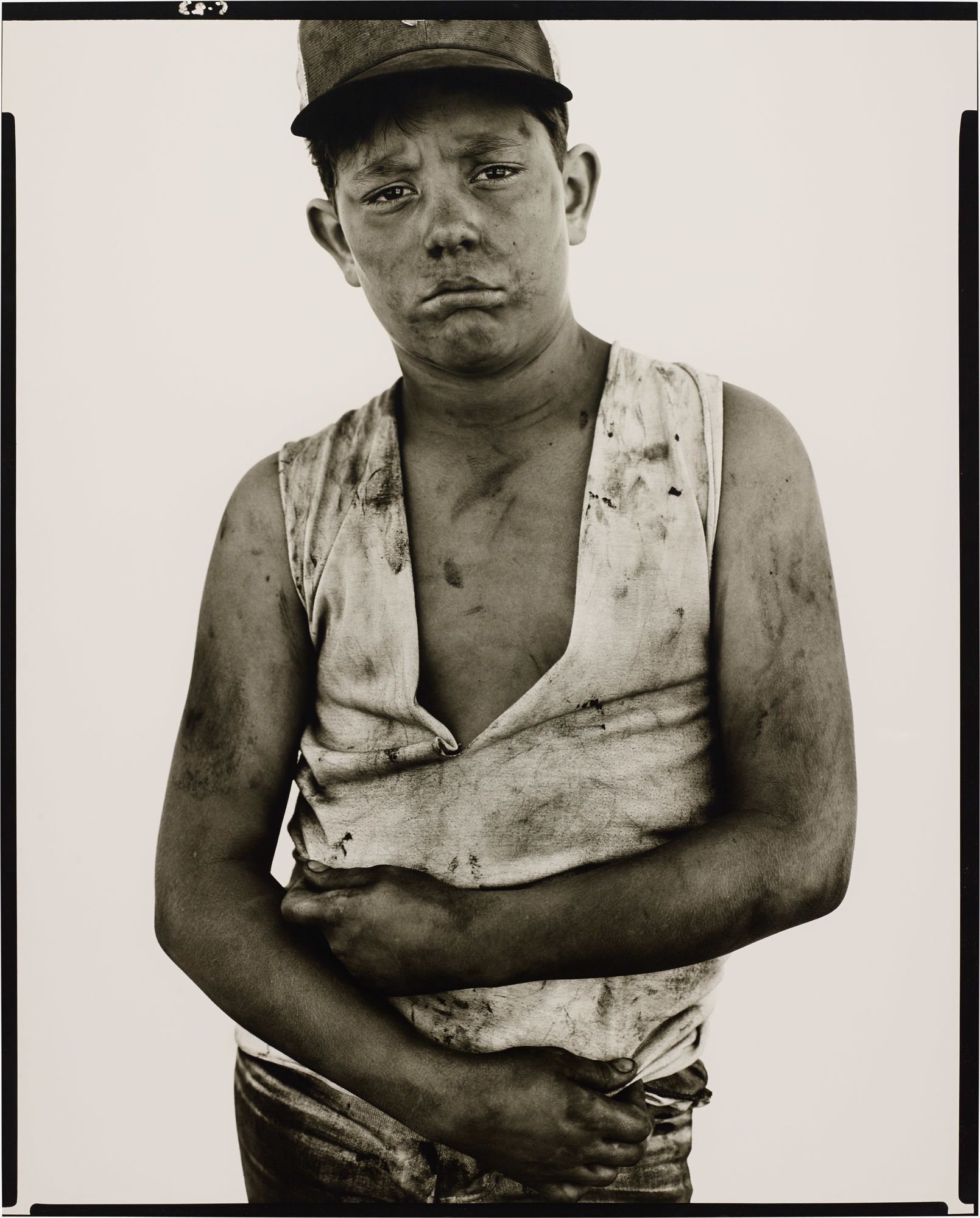 <b>RICHARD AVEDON</b> <i>Bubba Morrison, oil field worker, Albany, Texas, from In The American West, June 10</i>, 1979