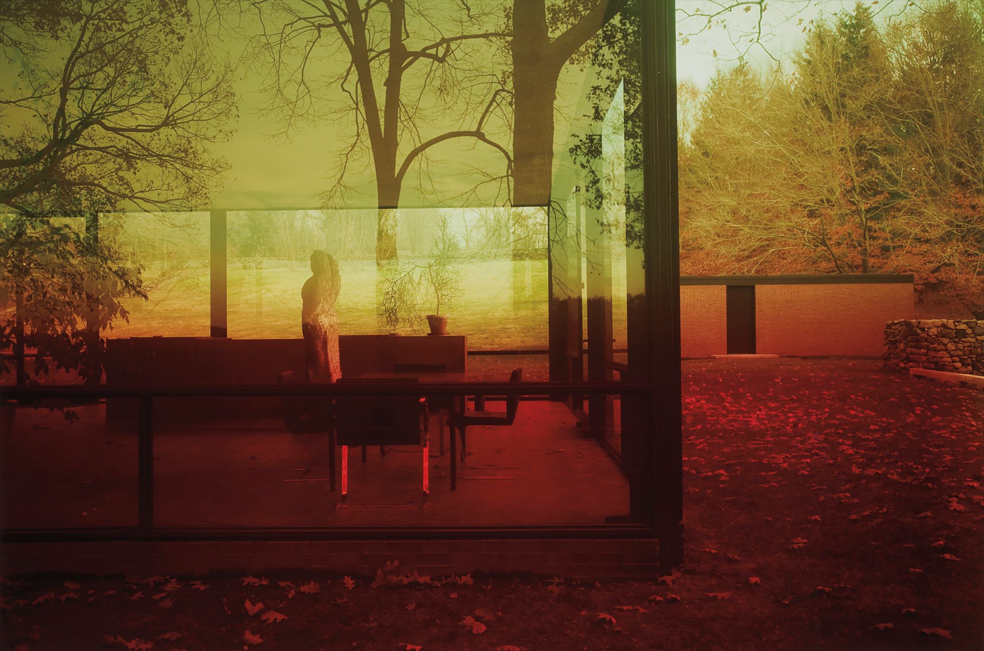 <b>JAMES WELLING</b> <i>Untitled #0696 (Glass House)</i>, 2006