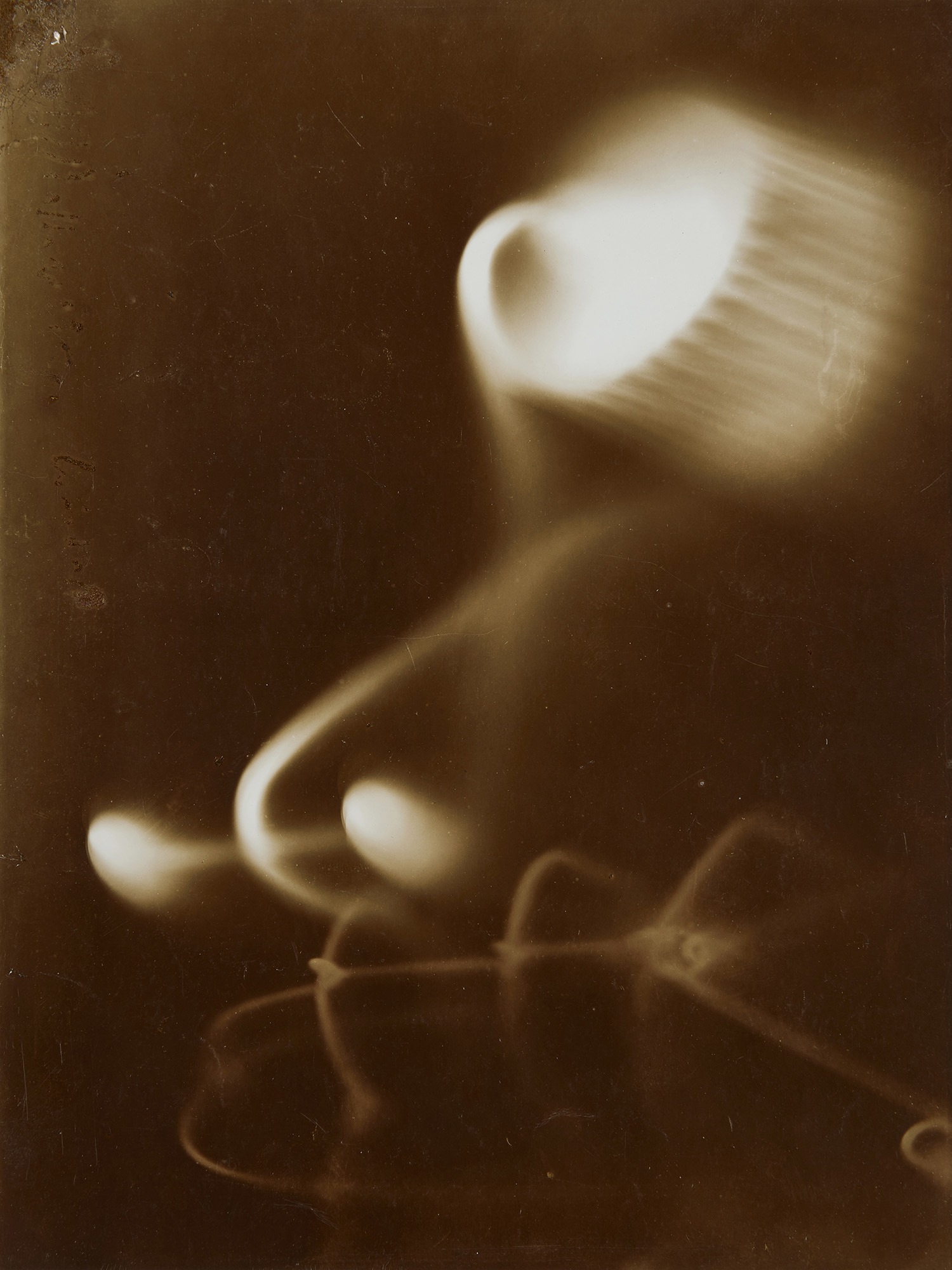 <p><strong>L&Aacute;SZL&Oacute; MOHOLY-NAGY</strong>&nbsp;<em>Photogram</em>, 1920s</p>
