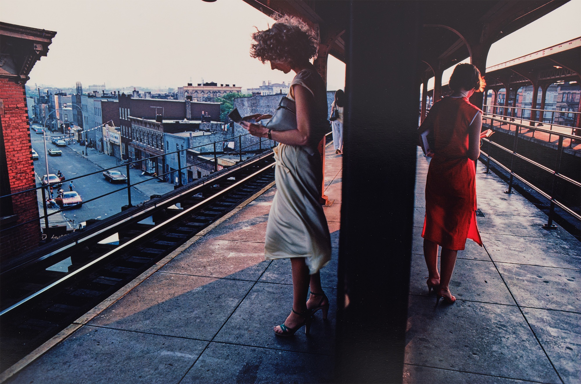 <p><strong>BRUCE DAVIDSON </strong><em>Subway (47 prints), </em>1980</p>