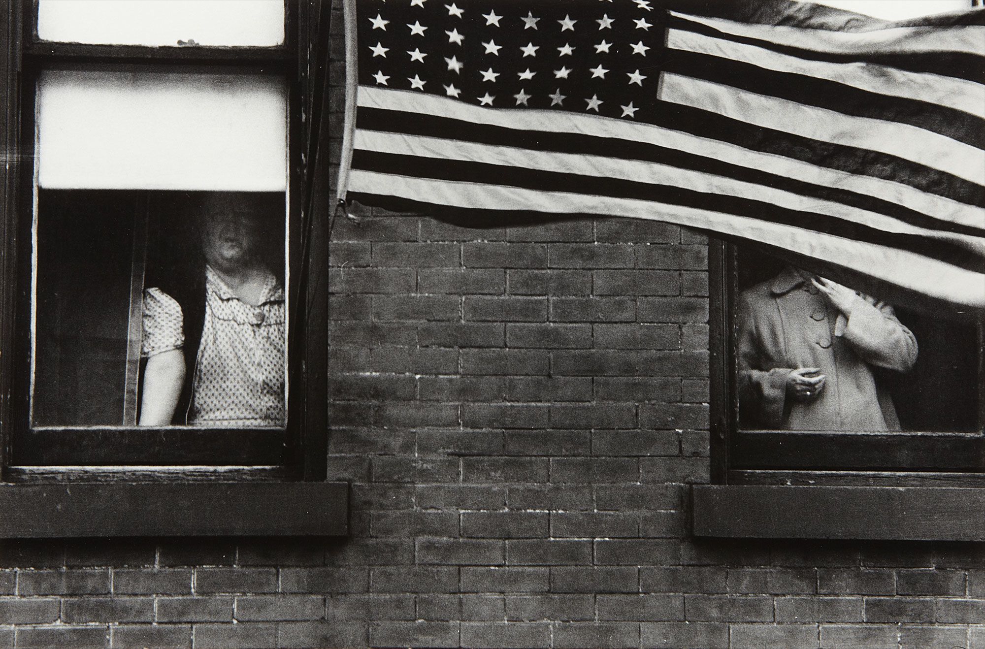 <b>ROBERT FRANK</b> <i>Parade—Hoboken, New Jersey</i>, 1955