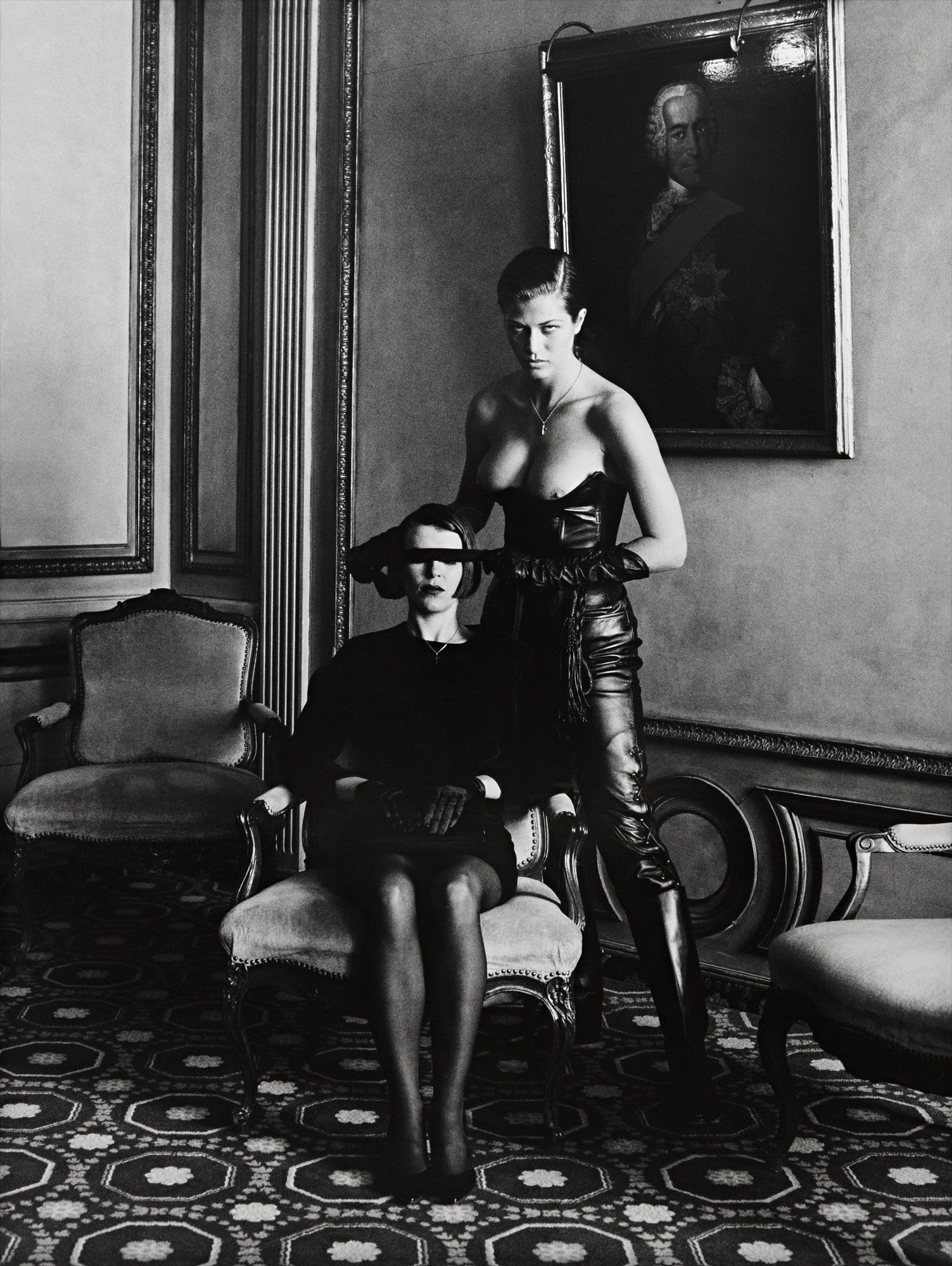 <b>HELMUT NEWTON</b> <i>Parlor games, Munich</i>, 1992
