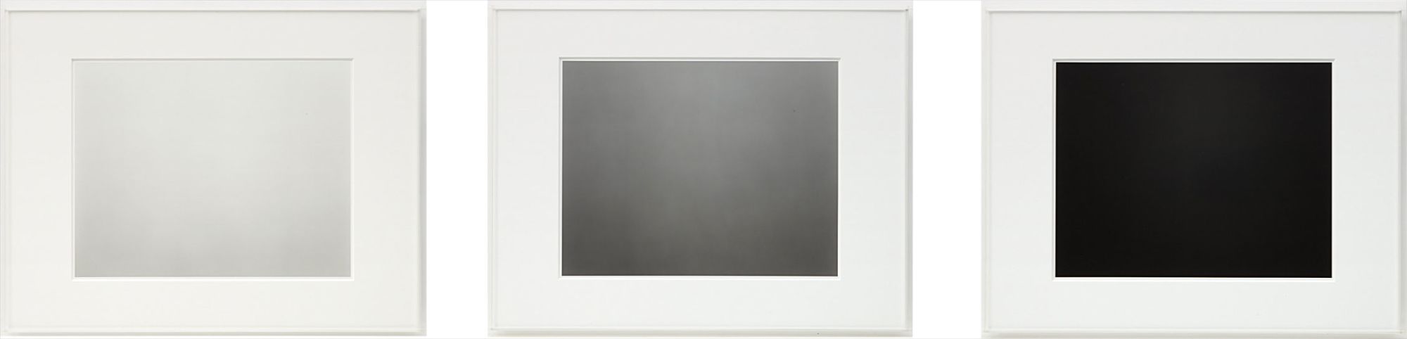 <b>HIROSHI SUGIMOTO</b> <i>Tyrrhenian Sea, Mount Polo (Morning, day, night),</i> 1993