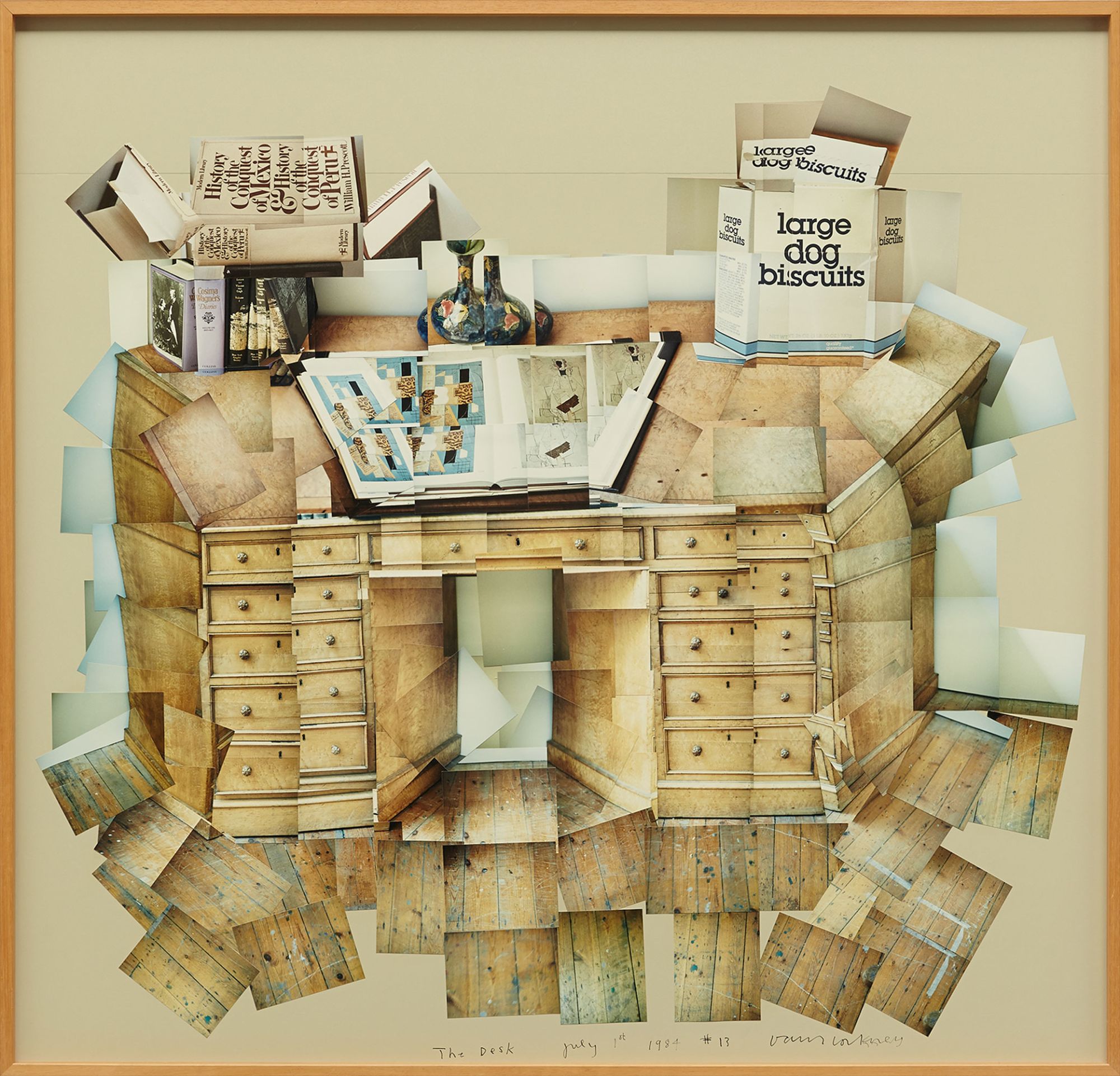 <b>DAVID HOCKNEY</b> <i>The Desk, July 1st,</i> 1984