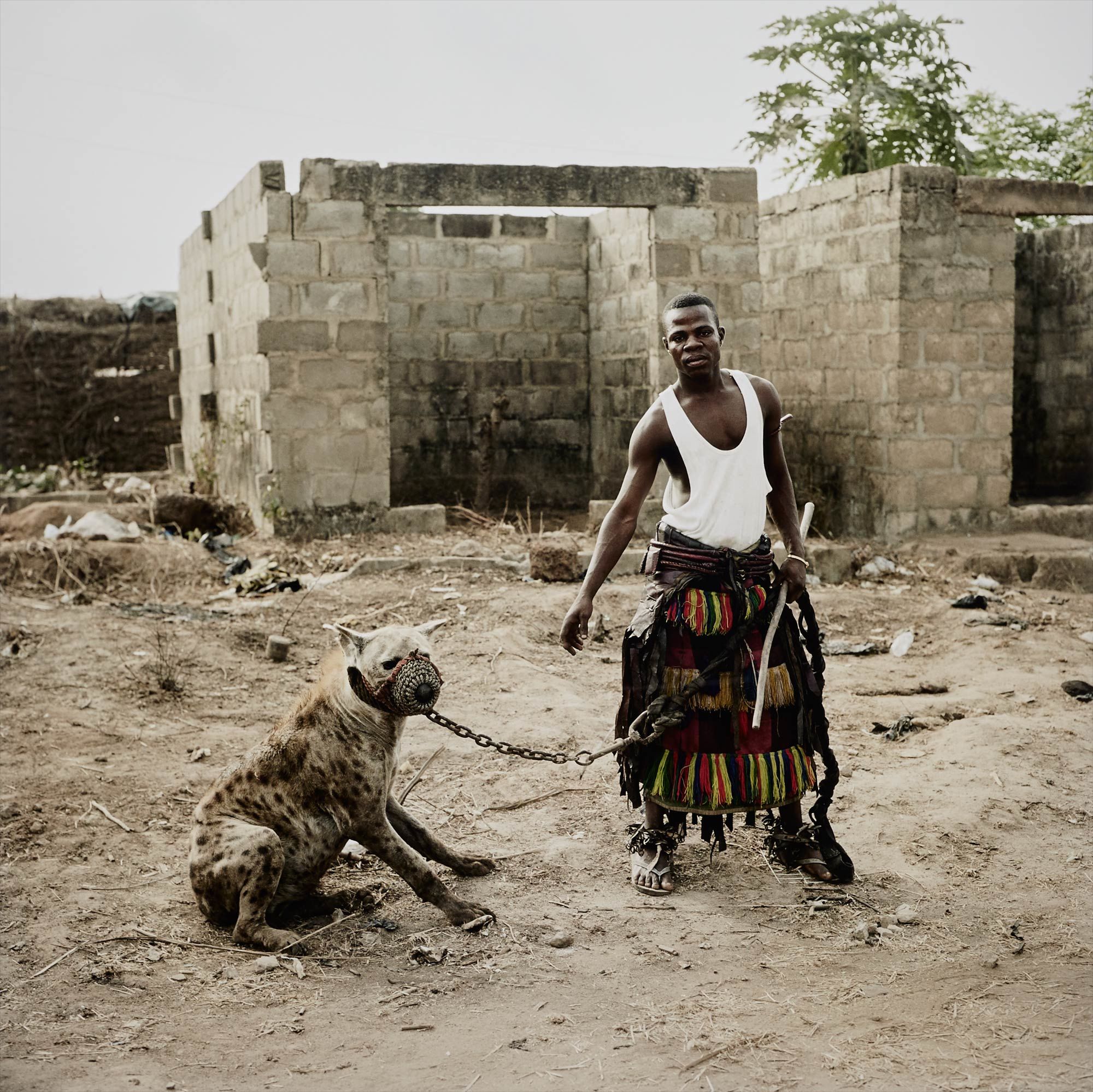 <b>PIETER HUGO</b> <i>Jatto with Mainasara, Ogere-Remo, Nigeria from Hyena and Other Men,</i> 2007