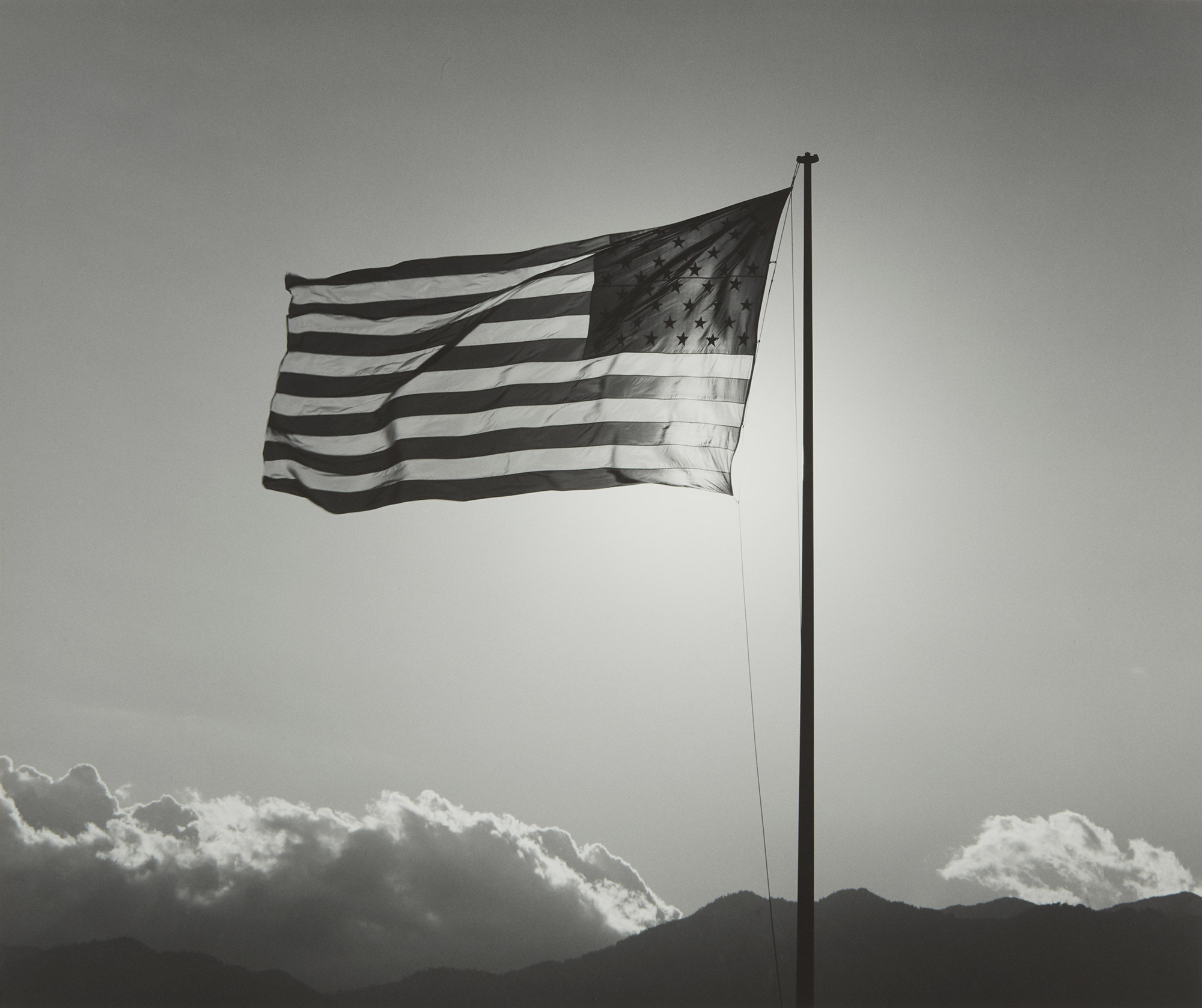 <b>ROBERT MAPPLETHORPE</b><i> American Flag</i>, 1977