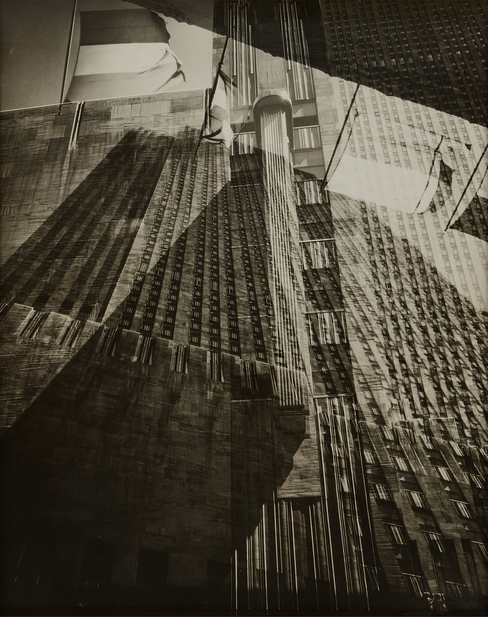 <p><strong>EDWARD STEICHEN </strong><em>Radio City and Rockefeller Center, </em>1933</p>