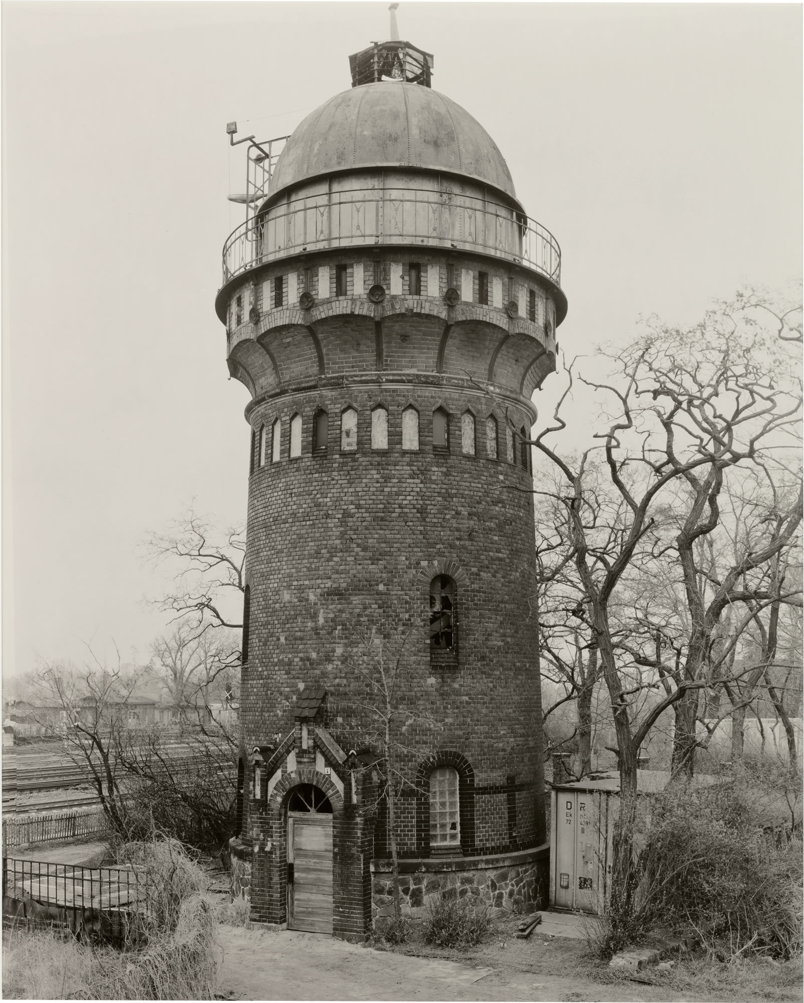 <p><strong>BERND AND HILLA BECHER</strong> <em>Water Tower, Burg/Magdeburg D,</em> 1995</p>