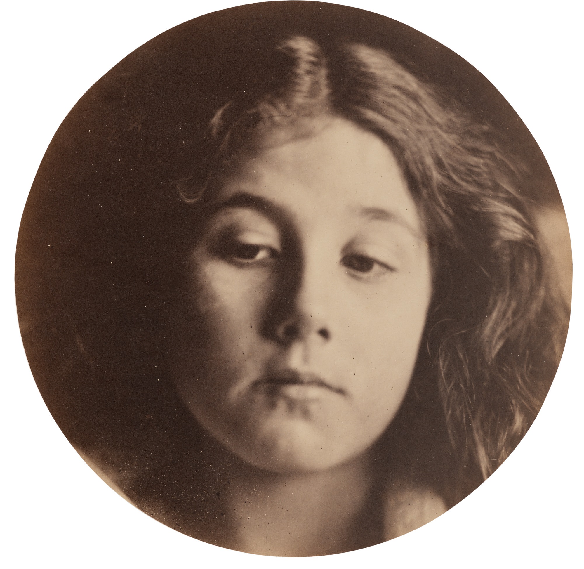 <p><strong>JULIA MARGARET CAMERON</strong> <em>Kate Keown,</em> 1866</p>