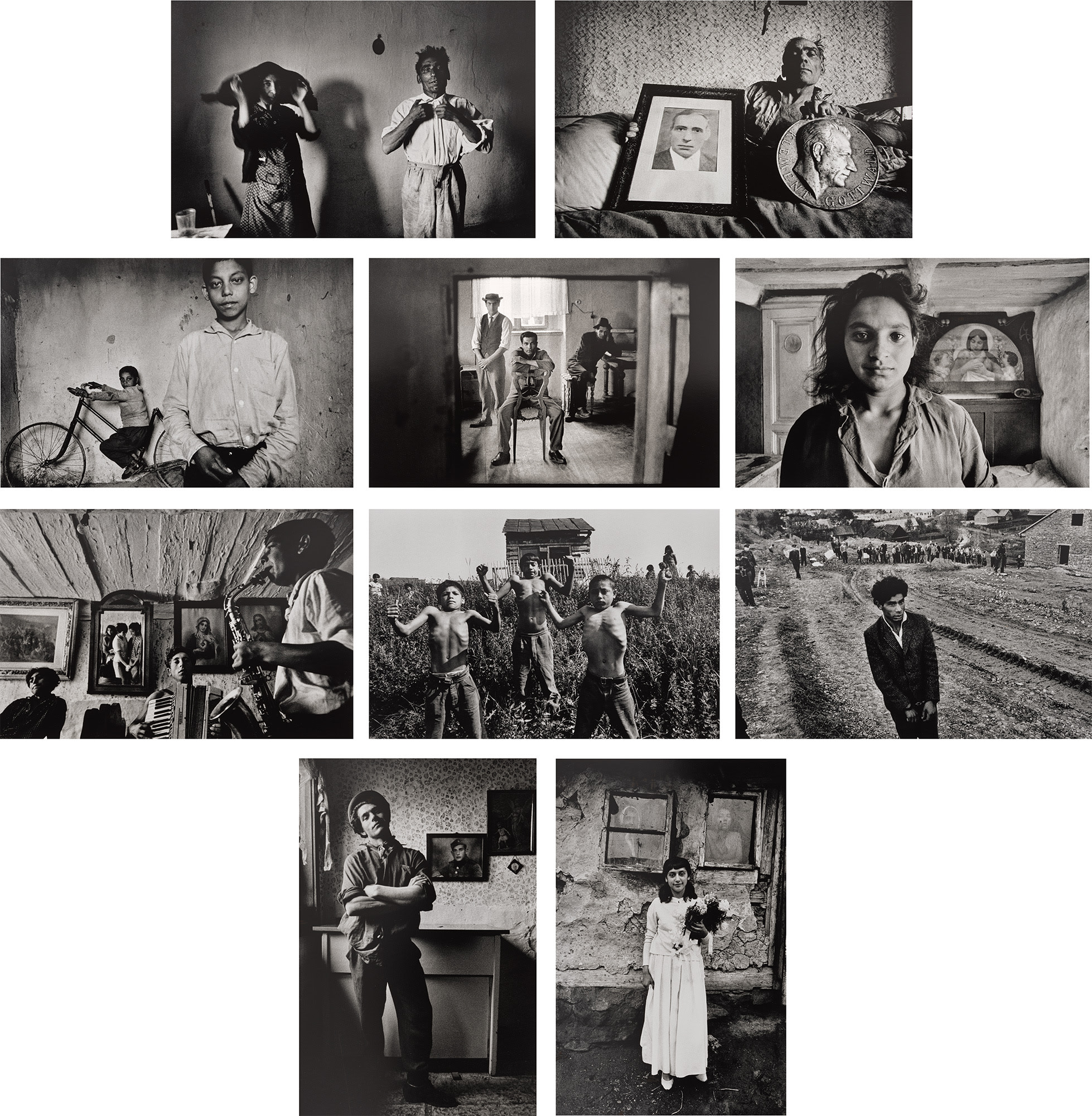 <p><strong>JOSEF KOUDELKA </strong><em>Gypsies (60 prints), </em>1962-1968</p>