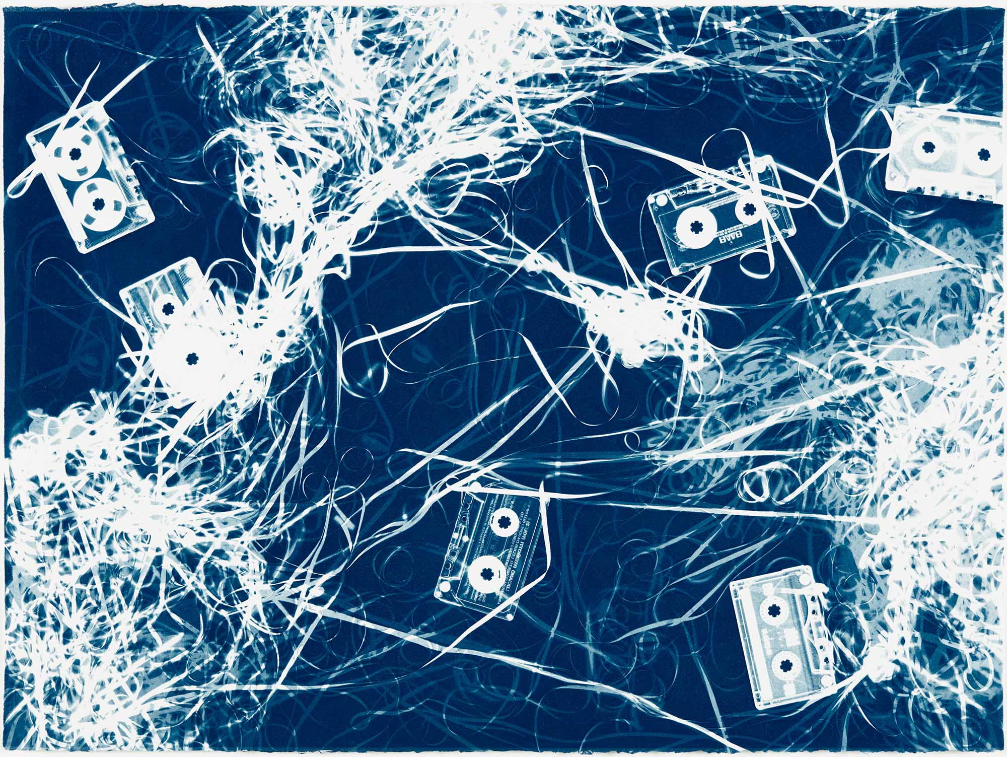 <b>CHRISTIAN MARCLAY</b><i> Untitled (Luciano Pavarotti, Halo and Four Mix Tapes II)</i>, 2008