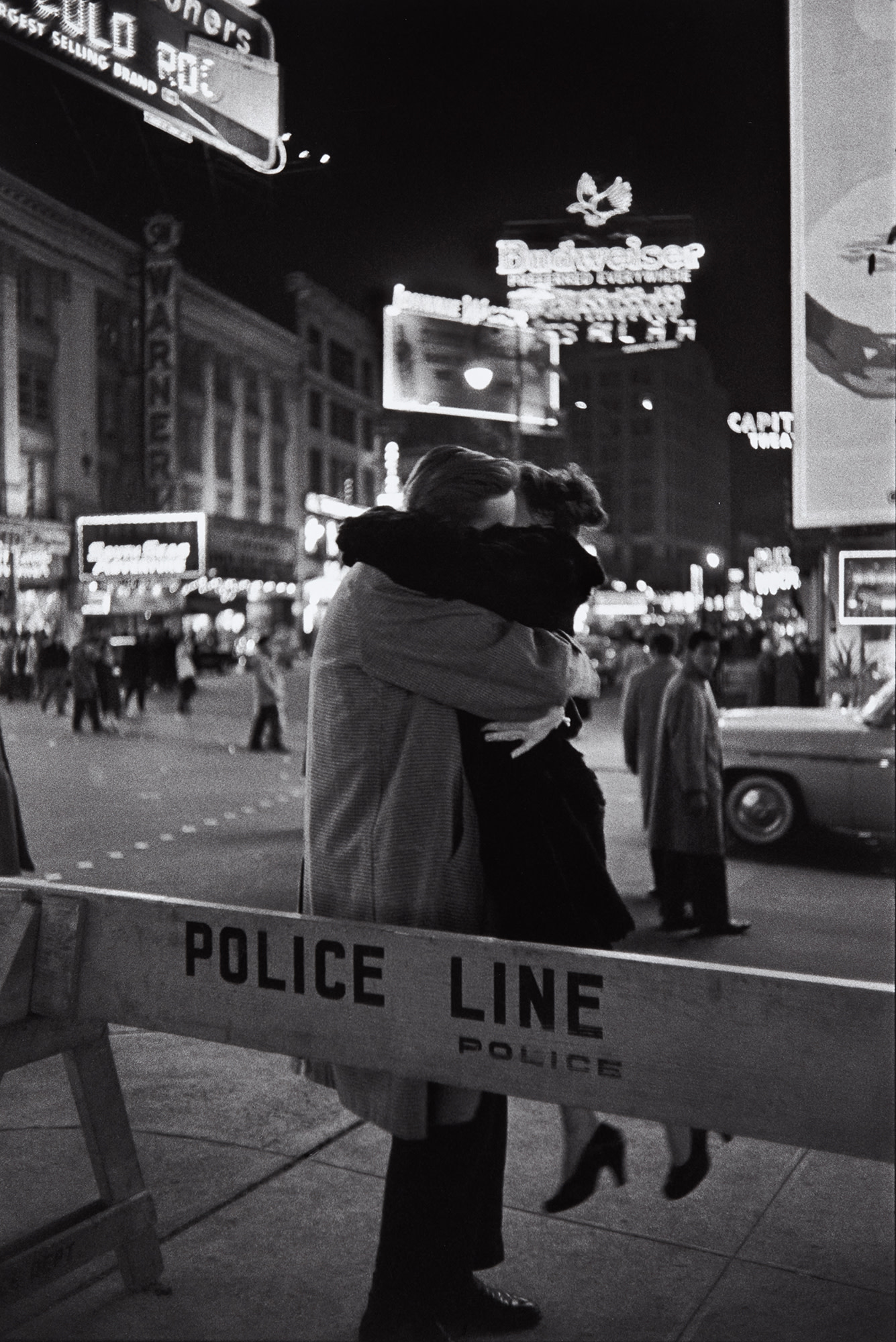 <p><strong>HENRI CARTIER-BRESSON</strong> <em>New Year’s Eve, Times Square, Manhattan</em>, 1959</p>