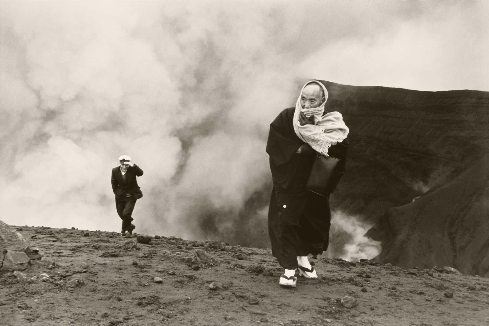 <p><strong>HENRI CARTIER-BRESSON </strong><em>Mount Aso,</em> 1965</p>
