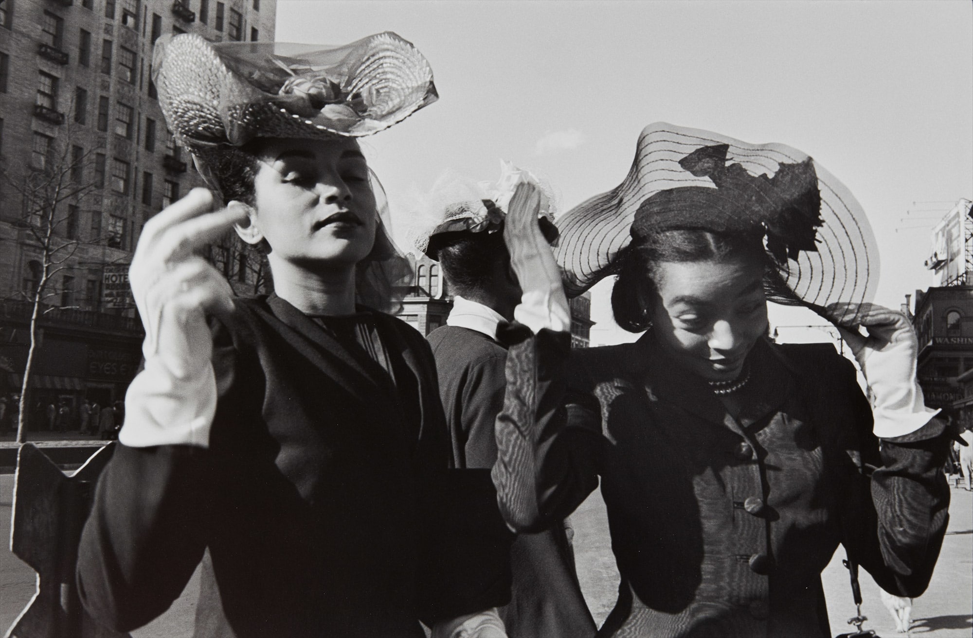 <b>HENRI CARTIER-BRESSON </b><i>Easter Sunday, Harlem</i>, 1947