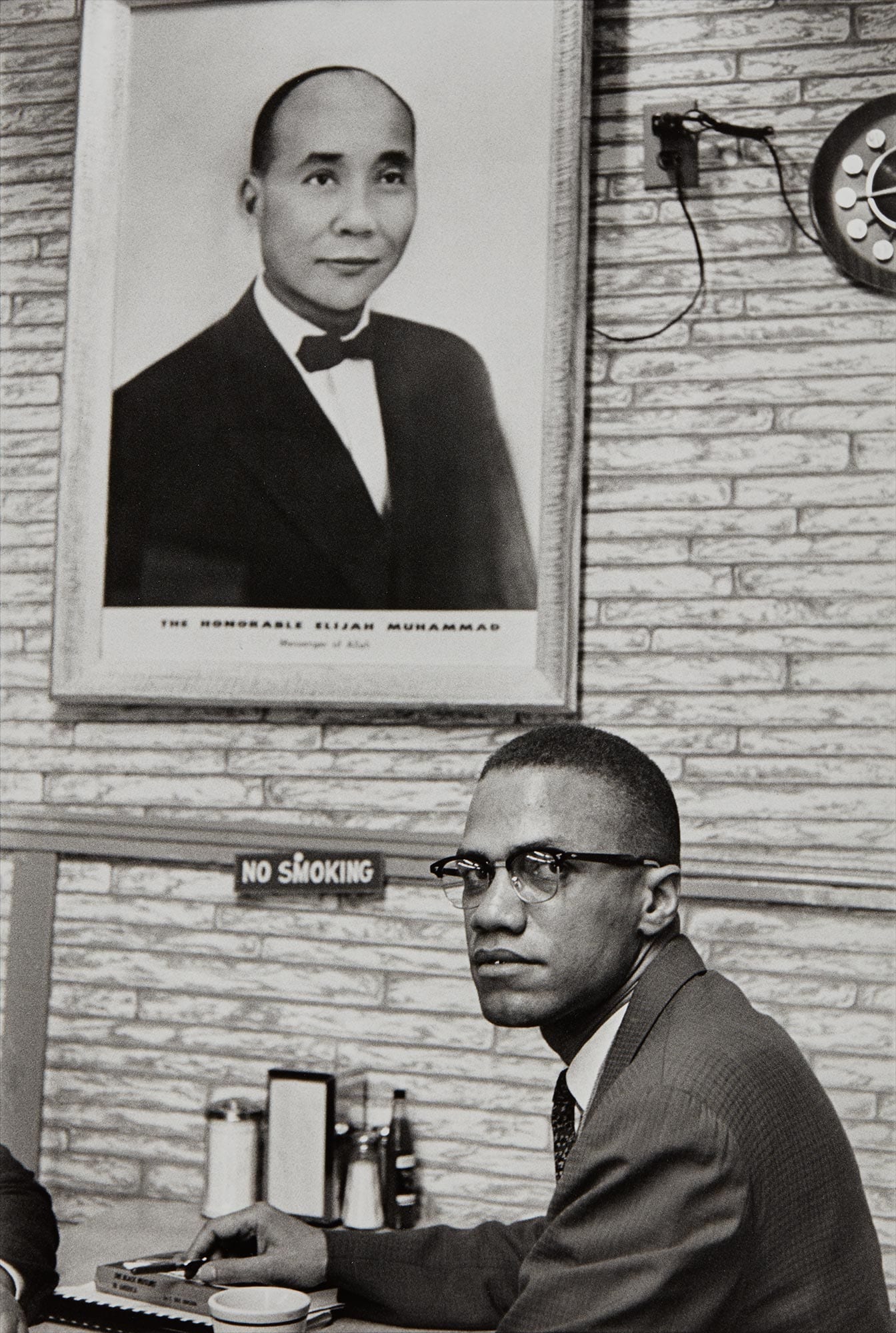 <b>HENRI CARTIER-BRESSON</b> <i>Malcolm X</i>, 1961