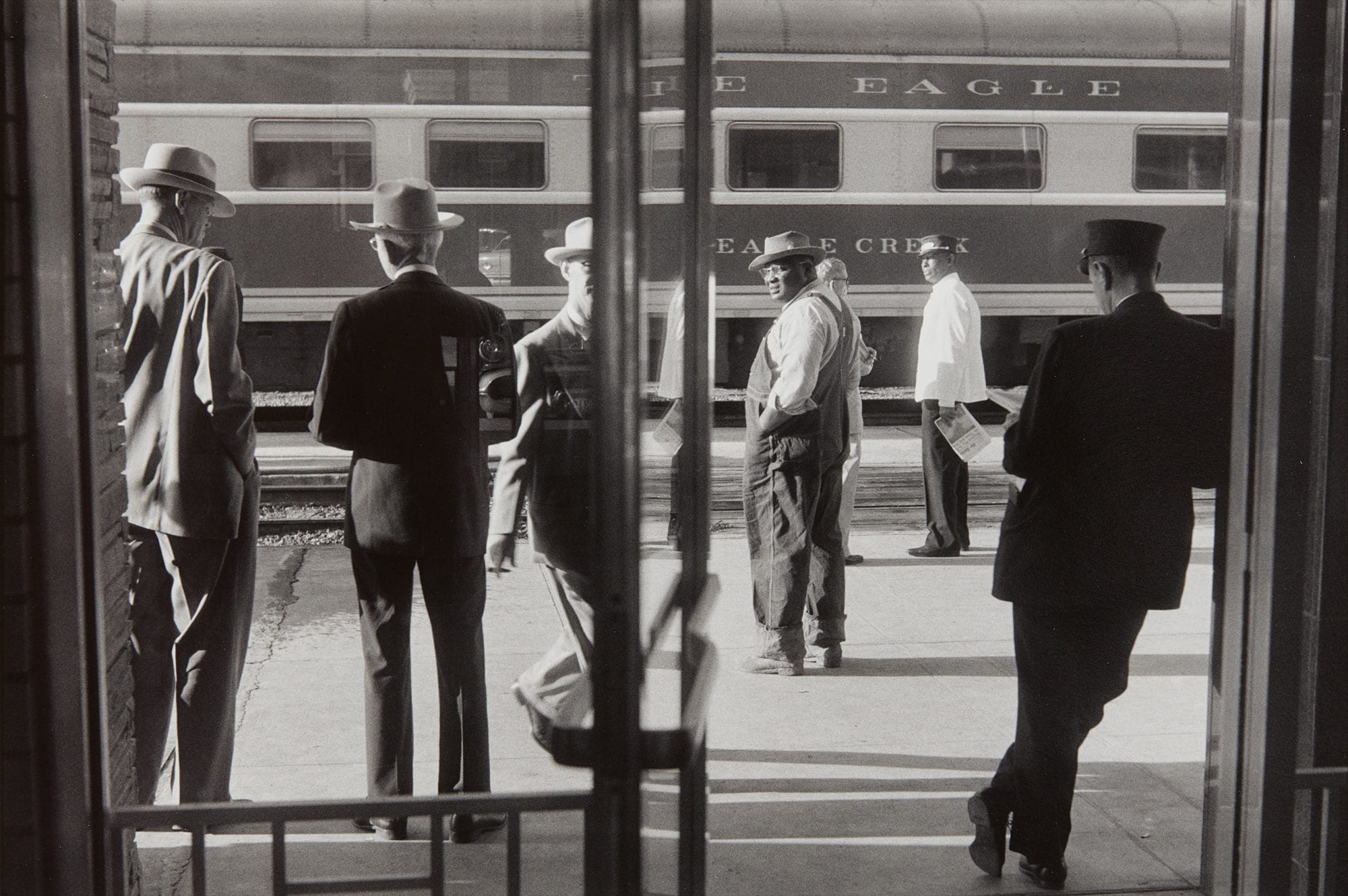 <b>HENRI CARTIER-BRESSON</b><i> Railway station, St. Louis, Missouri</i>, 1957
