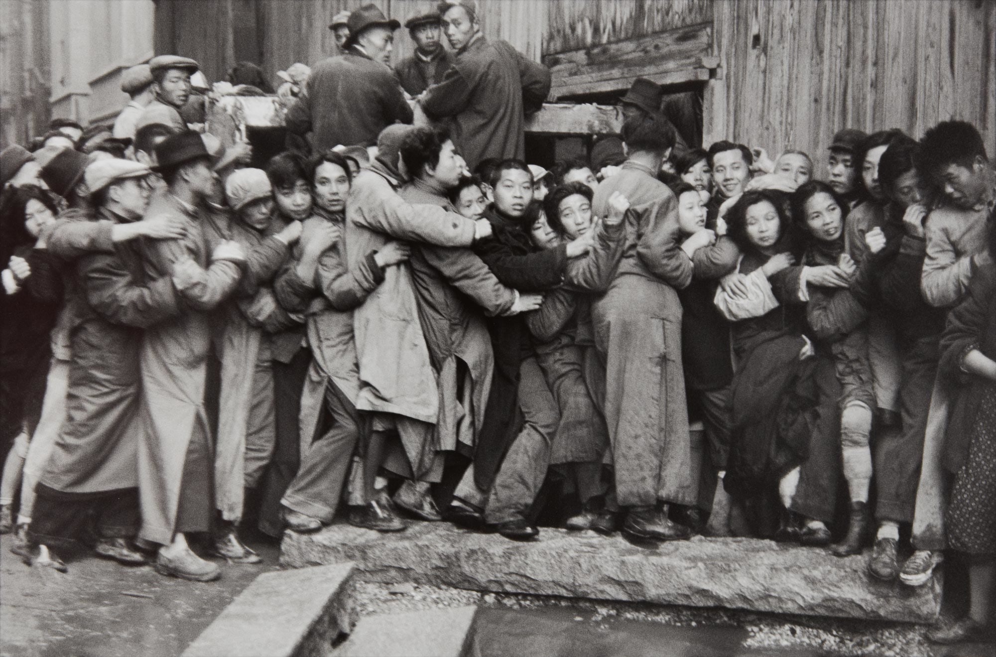 <b>HENRI CARTIER-BRESSON </b><i>The Last Days of the Kuomintang (market crash), Shanghai, China</i>, December 1948-January 1949