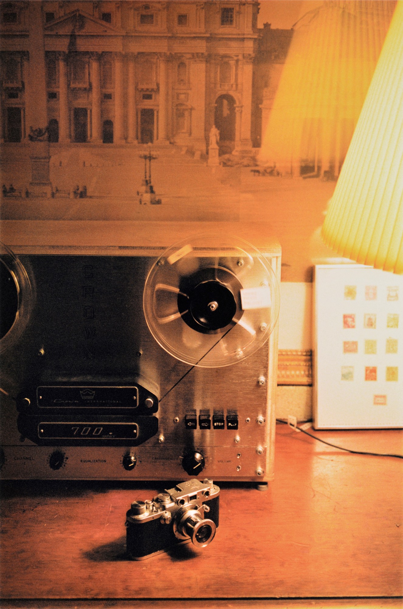 <p><strong>WILLIAM EGGLESTON</strong> <em>Untitled (tape recorder and camera)</em>, 1978</p>