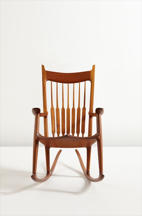 <b>SAM MALOOF</b> Rocking chair, 1988