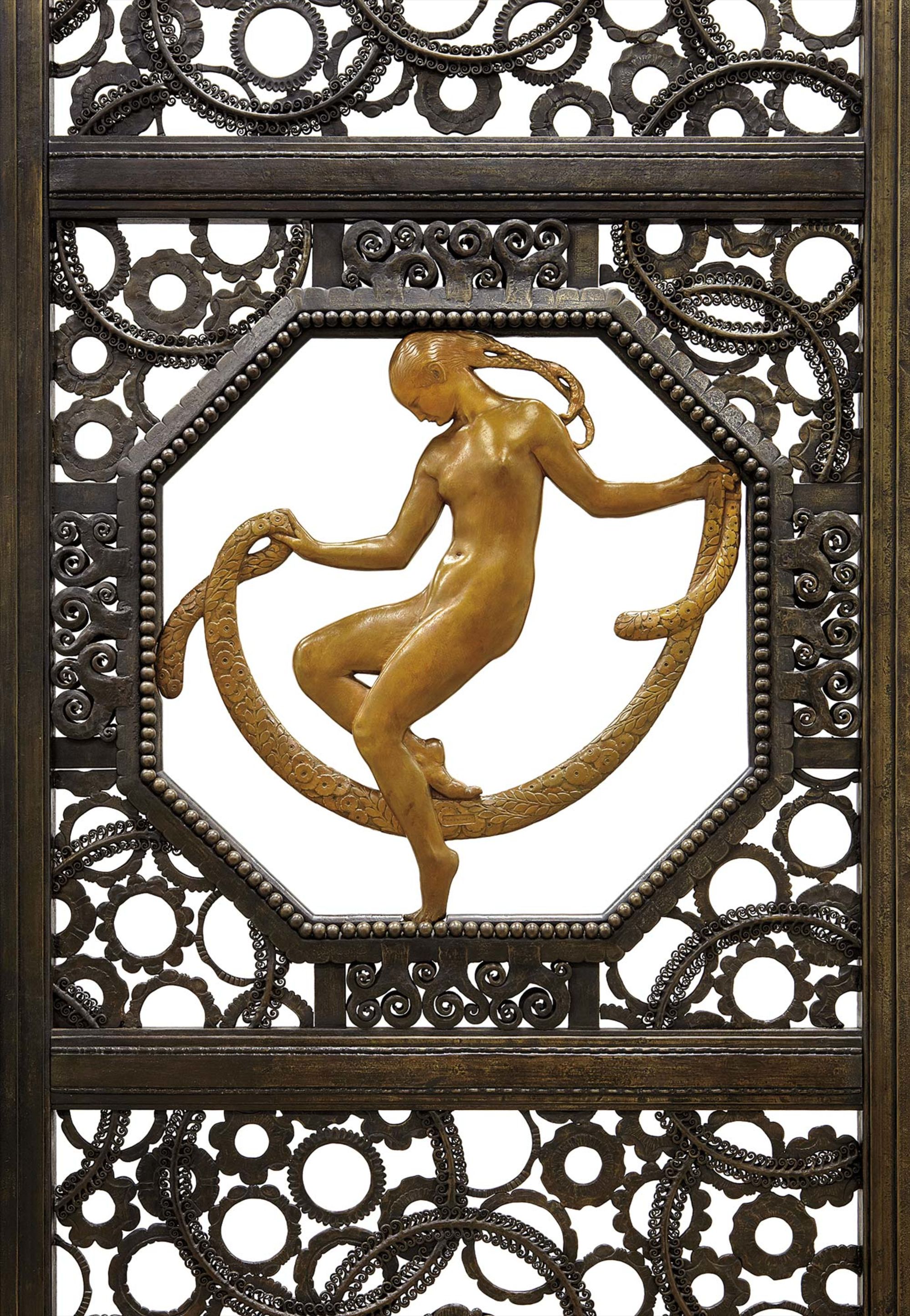 <b>EDGAR BRANDT</b> <i>'L'Âge d'Or'</i>, 1923 (detail)