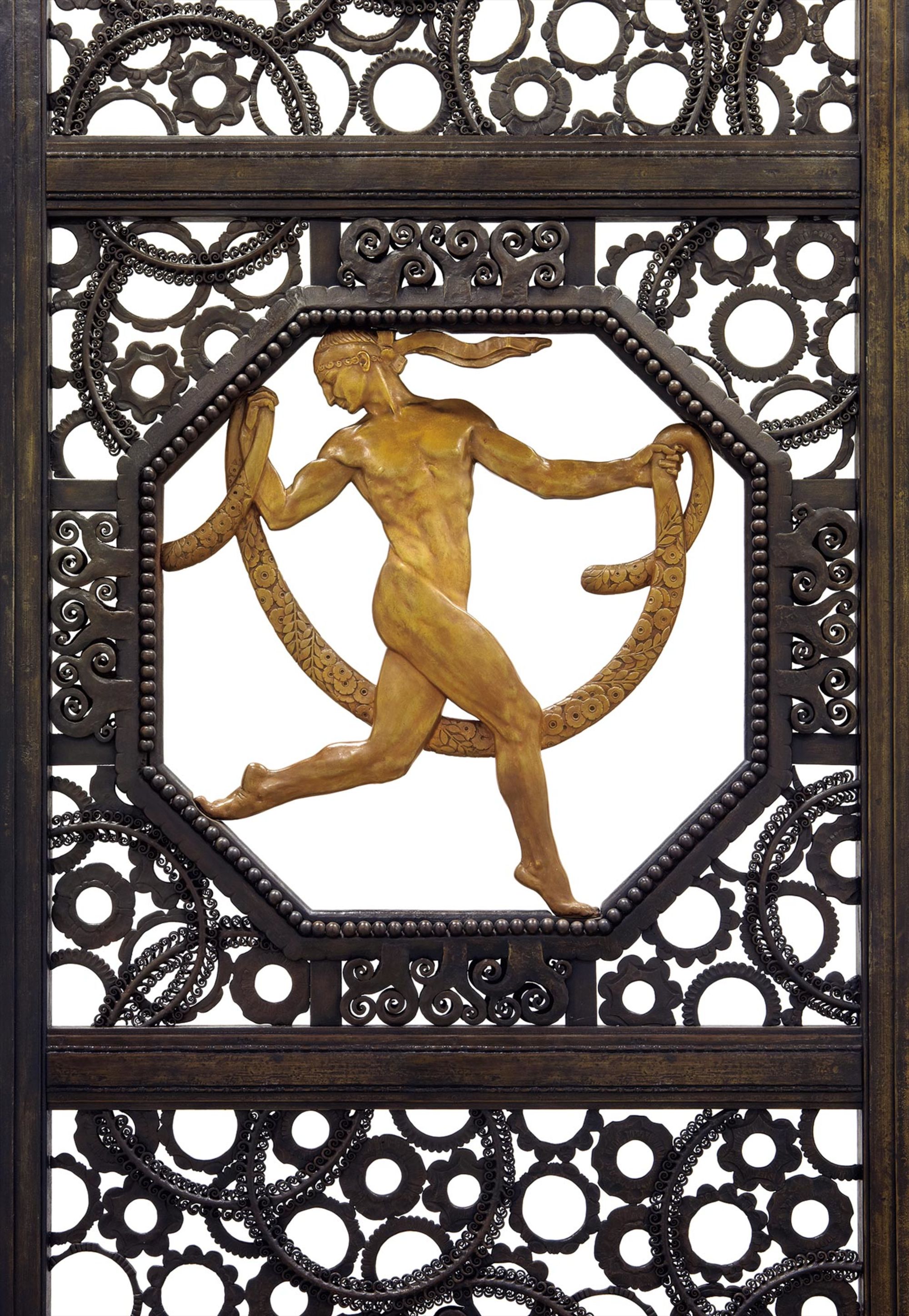 <b>EDGAR BRANDT</b> <i>'L'Âge d'Or'</i>, 1923 (detail)